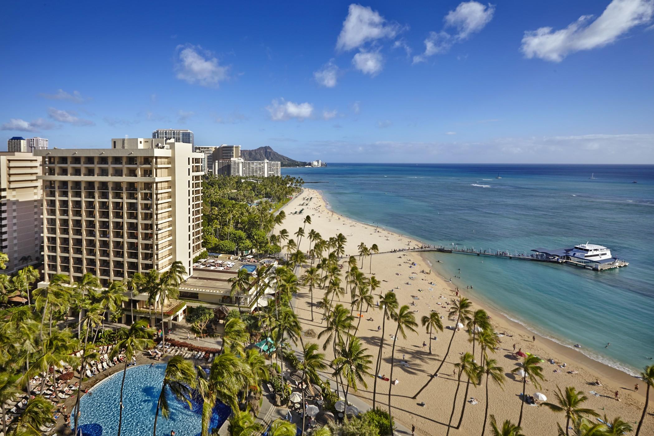 Vista Exterior Hilton Hawaiian Village Waikiki Beach Resort
