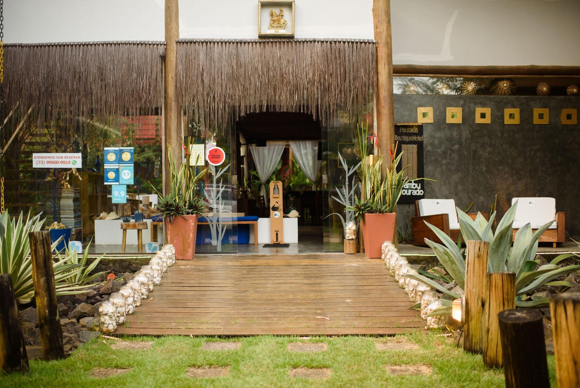 Vista Exterior Pousada Bambu Dourado