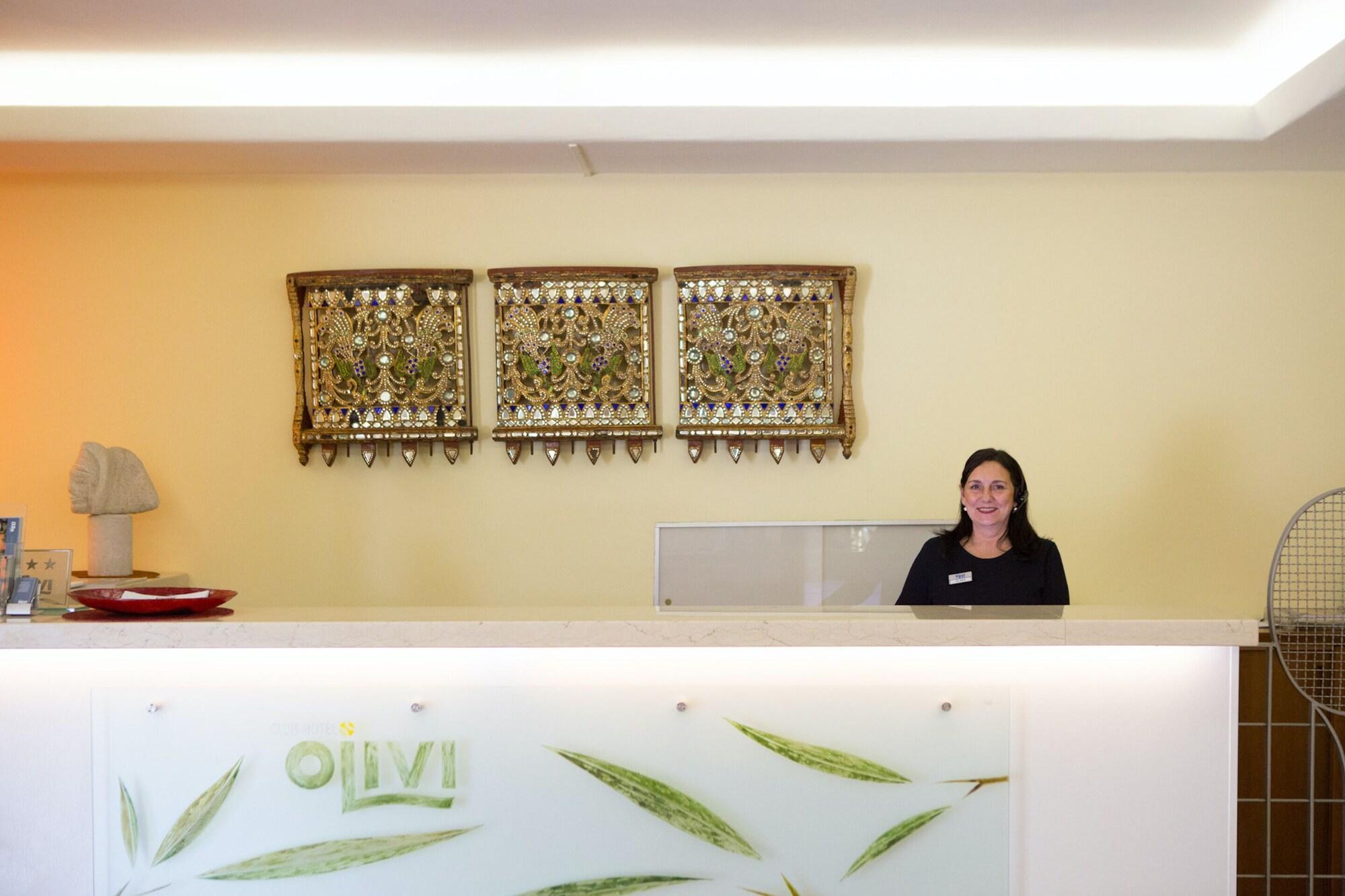 Vista Lobby Club Hotel Olivi