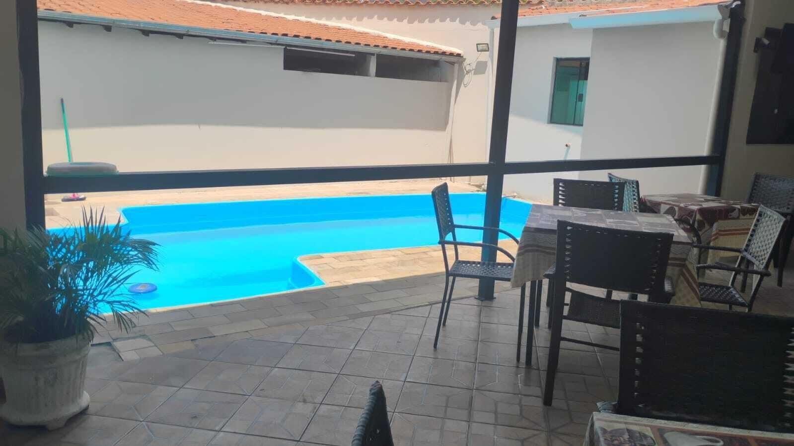 Vista Piscina pousada Nossa Senhora de Copacabana
