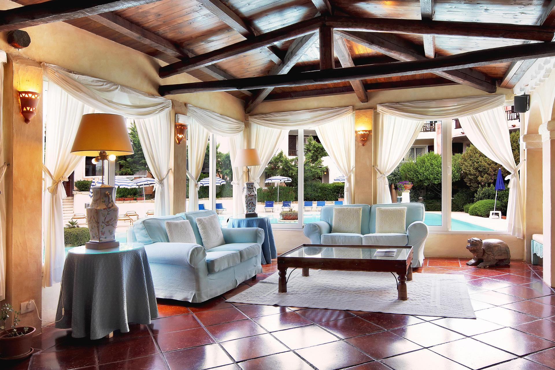 Vista Lobby Colonna Park Porto Cervo