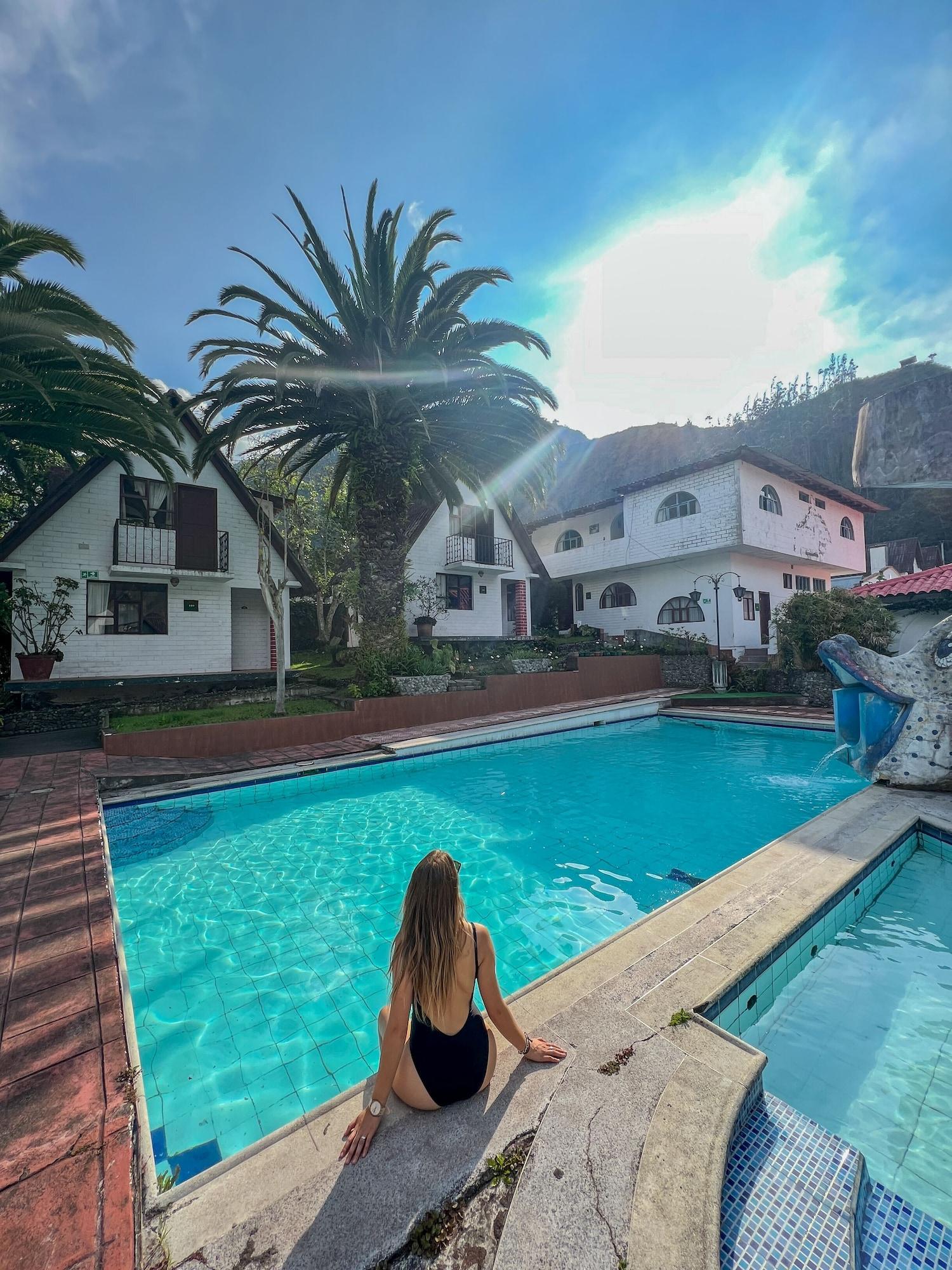 Vista Piscina Casa Giralda