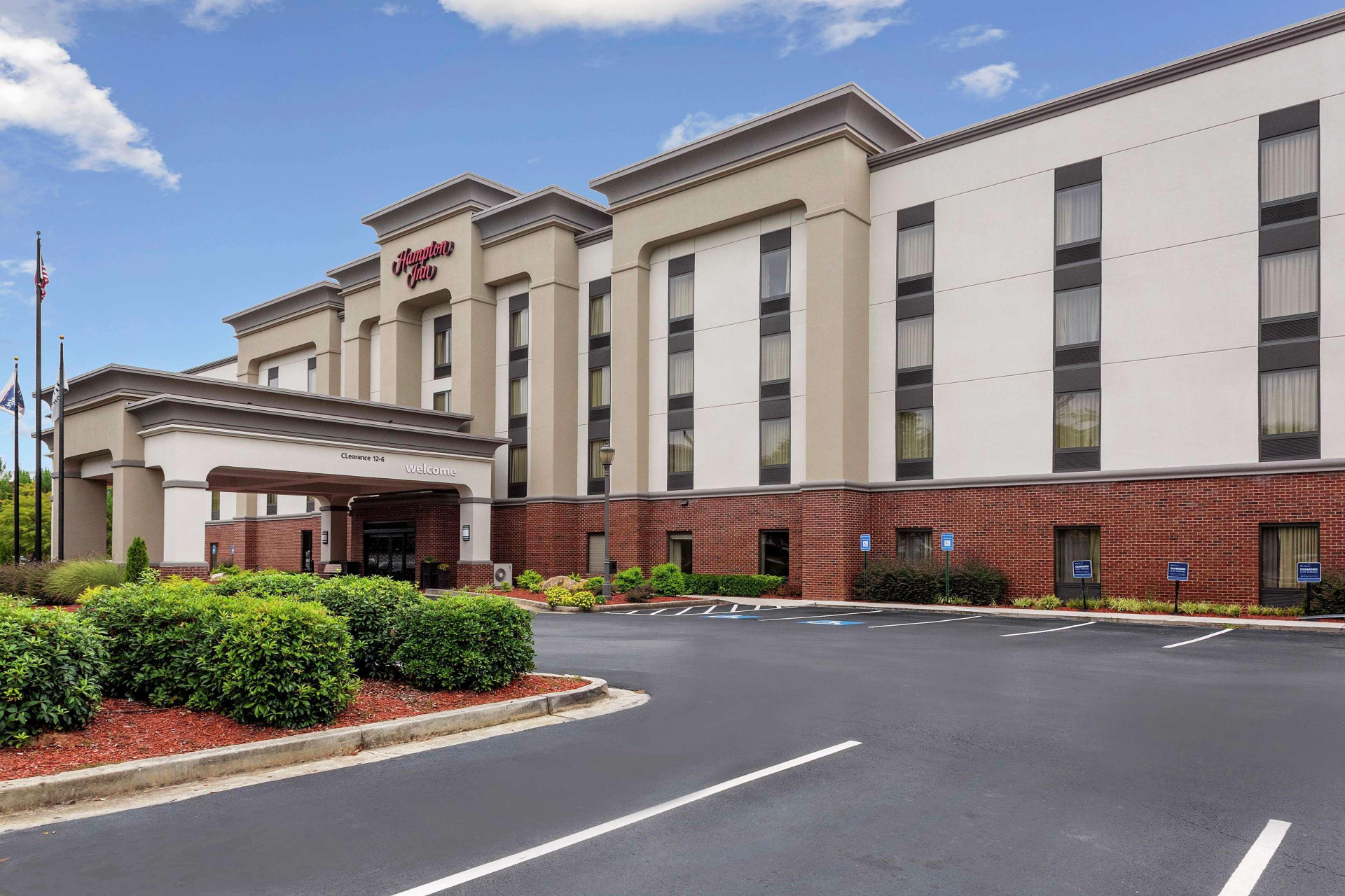 Vista Exterior Hampton Inn Atlanta Fairburn
