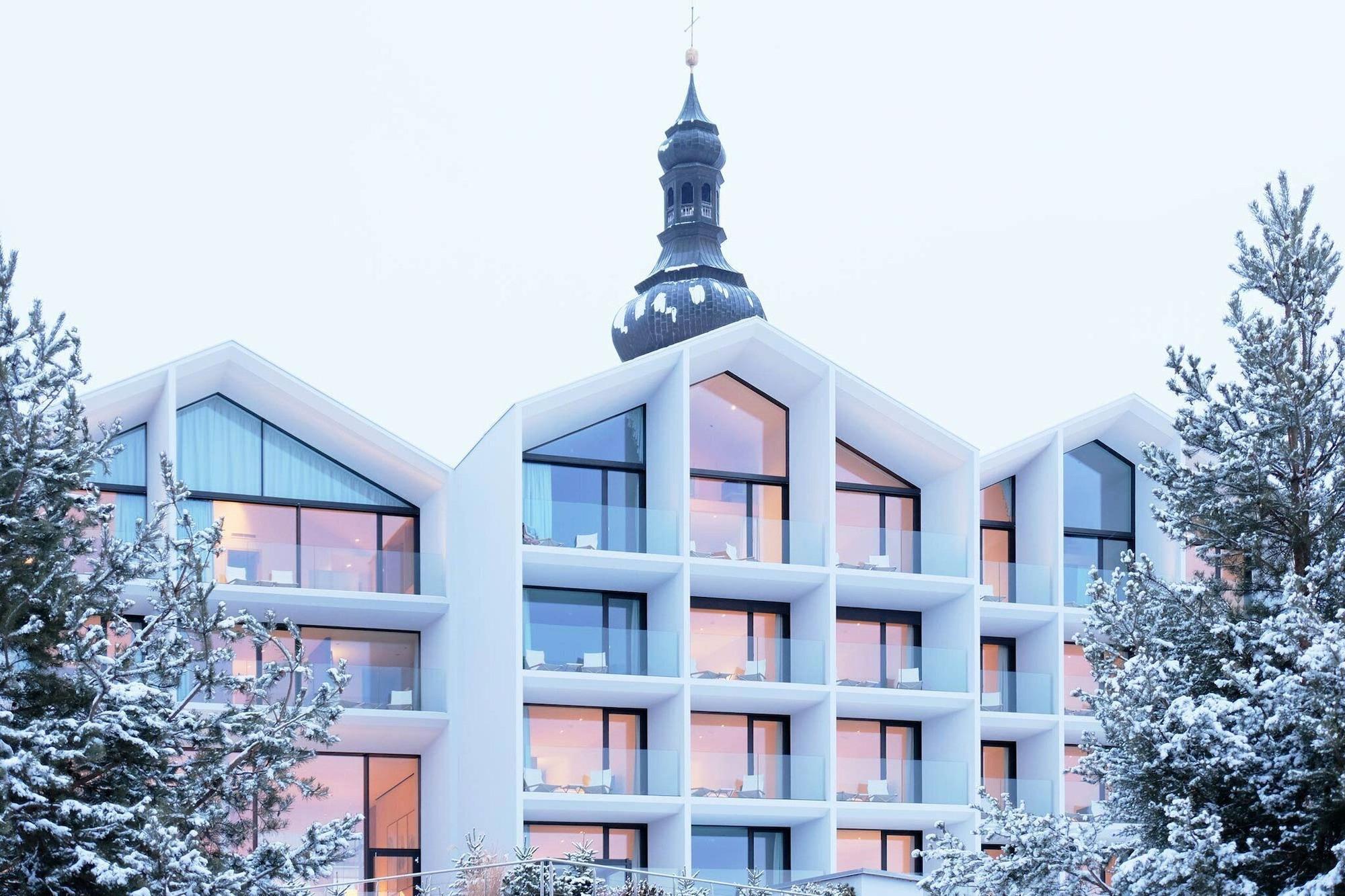 Vista Exterior Schgaguler Hotel