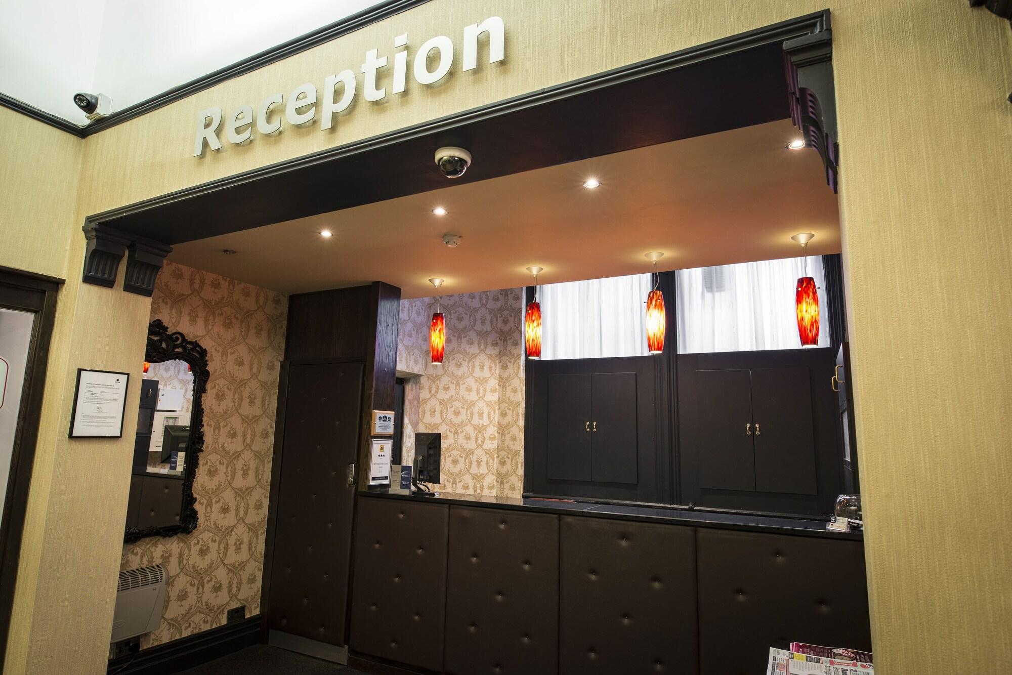 Vista Lobby Best Western The Grand Hotel Hartlepool