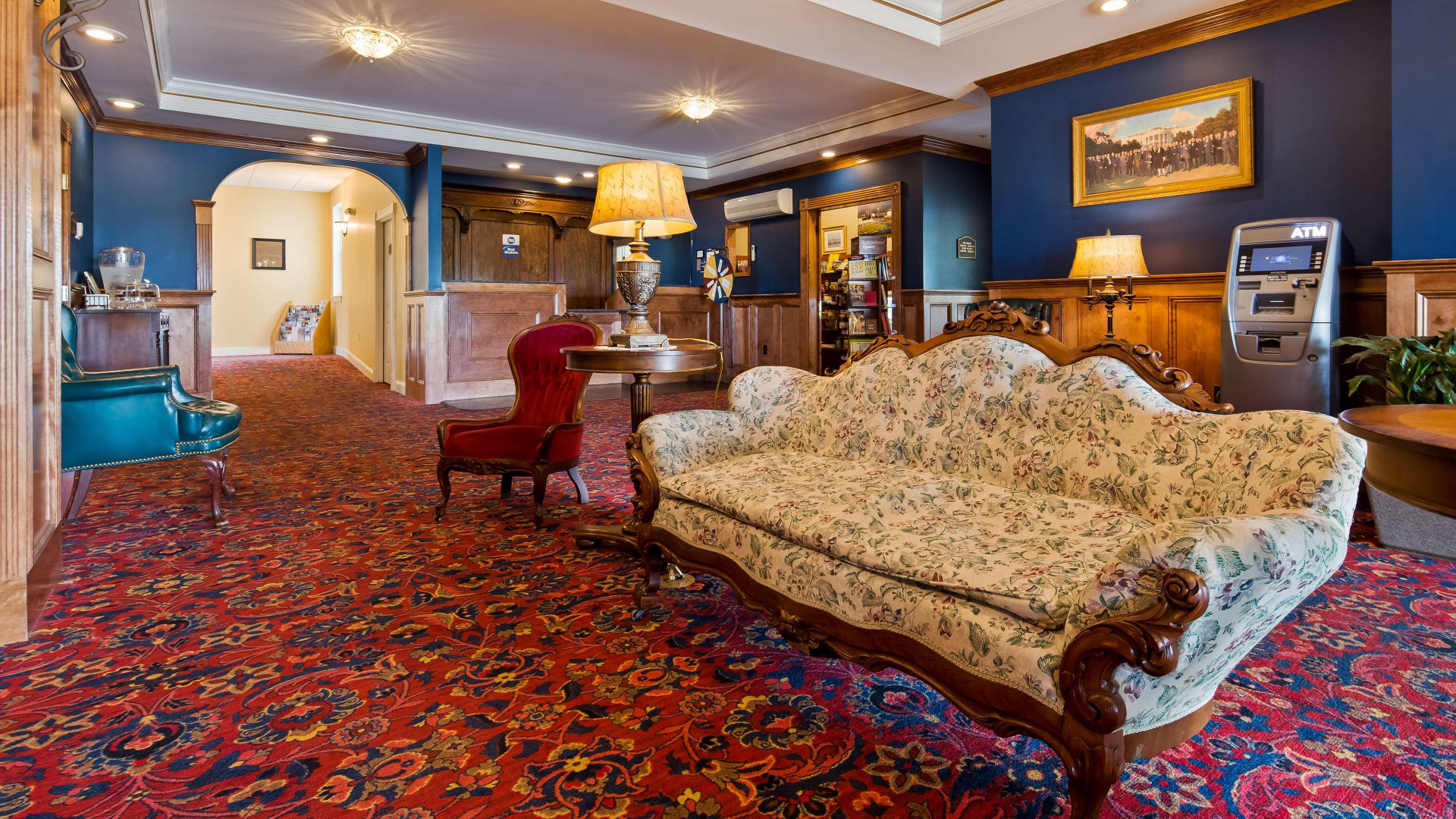 Vista Lobby Best Western White House Inn