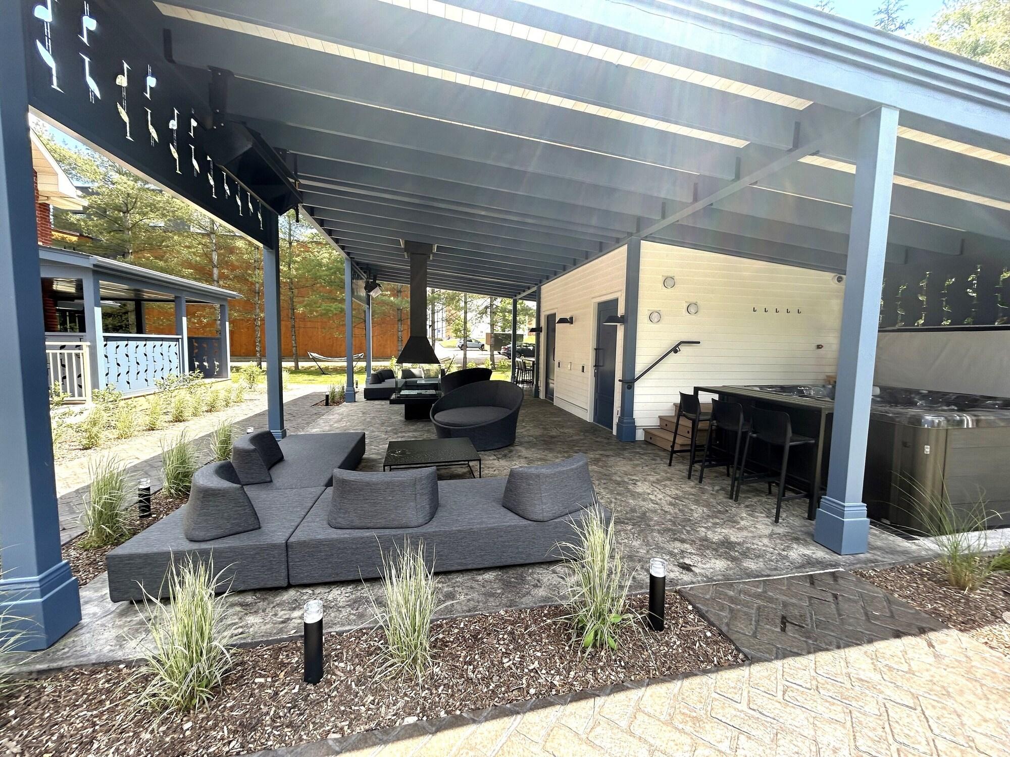 Vista Exterior Le Héron - Studios Nature