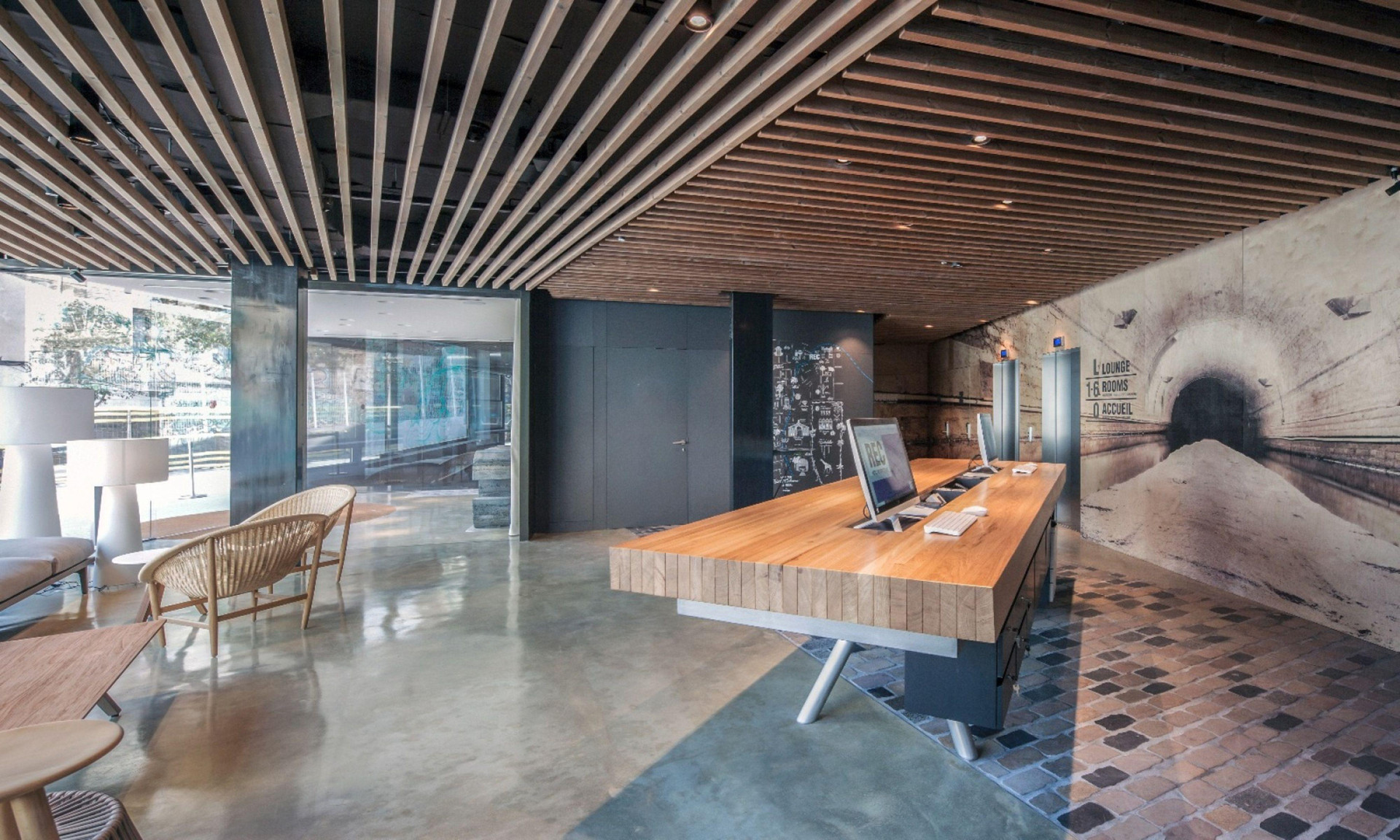 Vista Lobby Hotel Rec Barcelona - Adults only