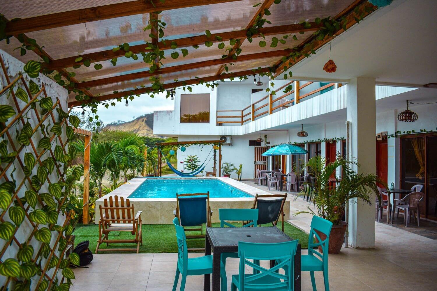 Vista Exterior Hotel Baja Beach Los Manglares