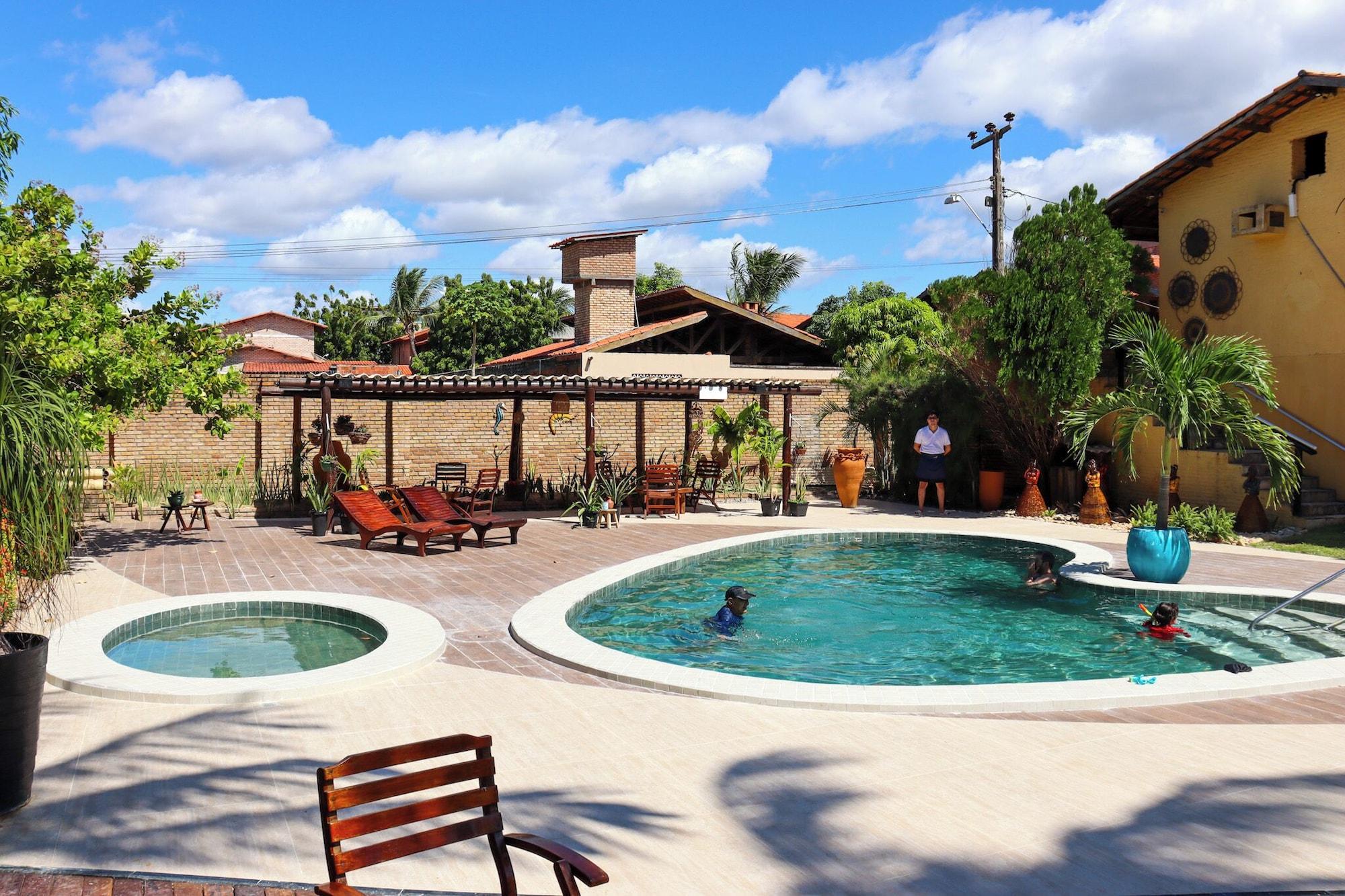 Vista Piscina Pousada do Paiva