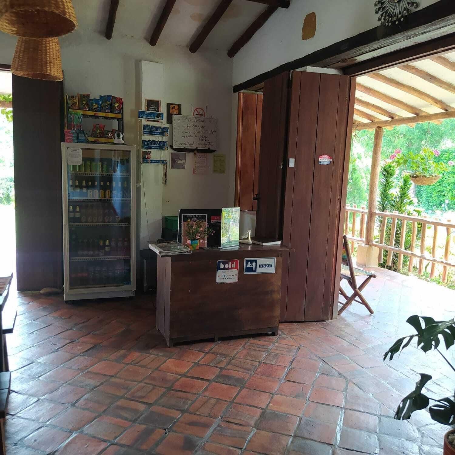 Vista Lobby Sueño Real Campestre Hostel