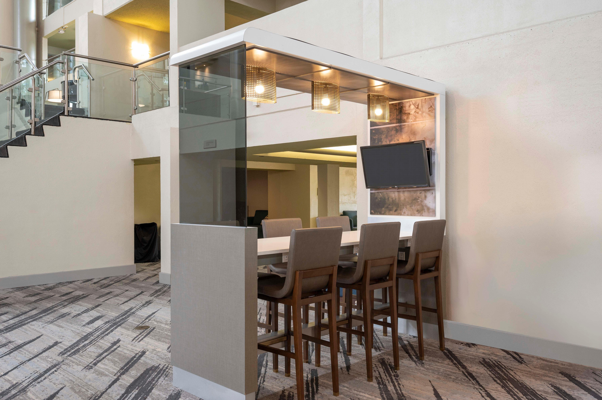 Vista Lobby Crowne Plaza Indianapolis-Airport by IHG