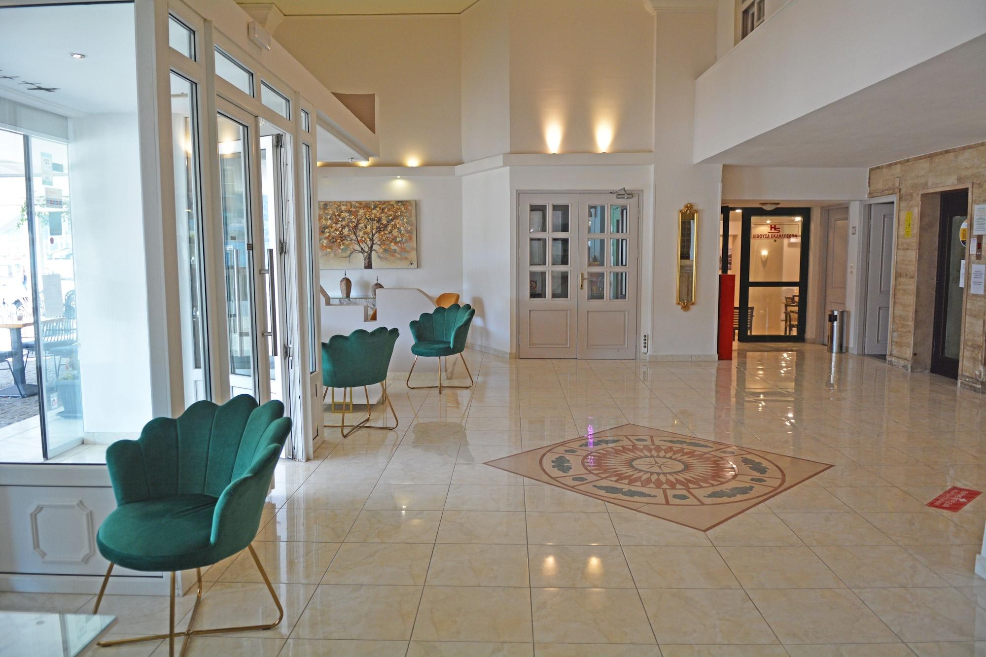Vista Lobby Samos Hotel