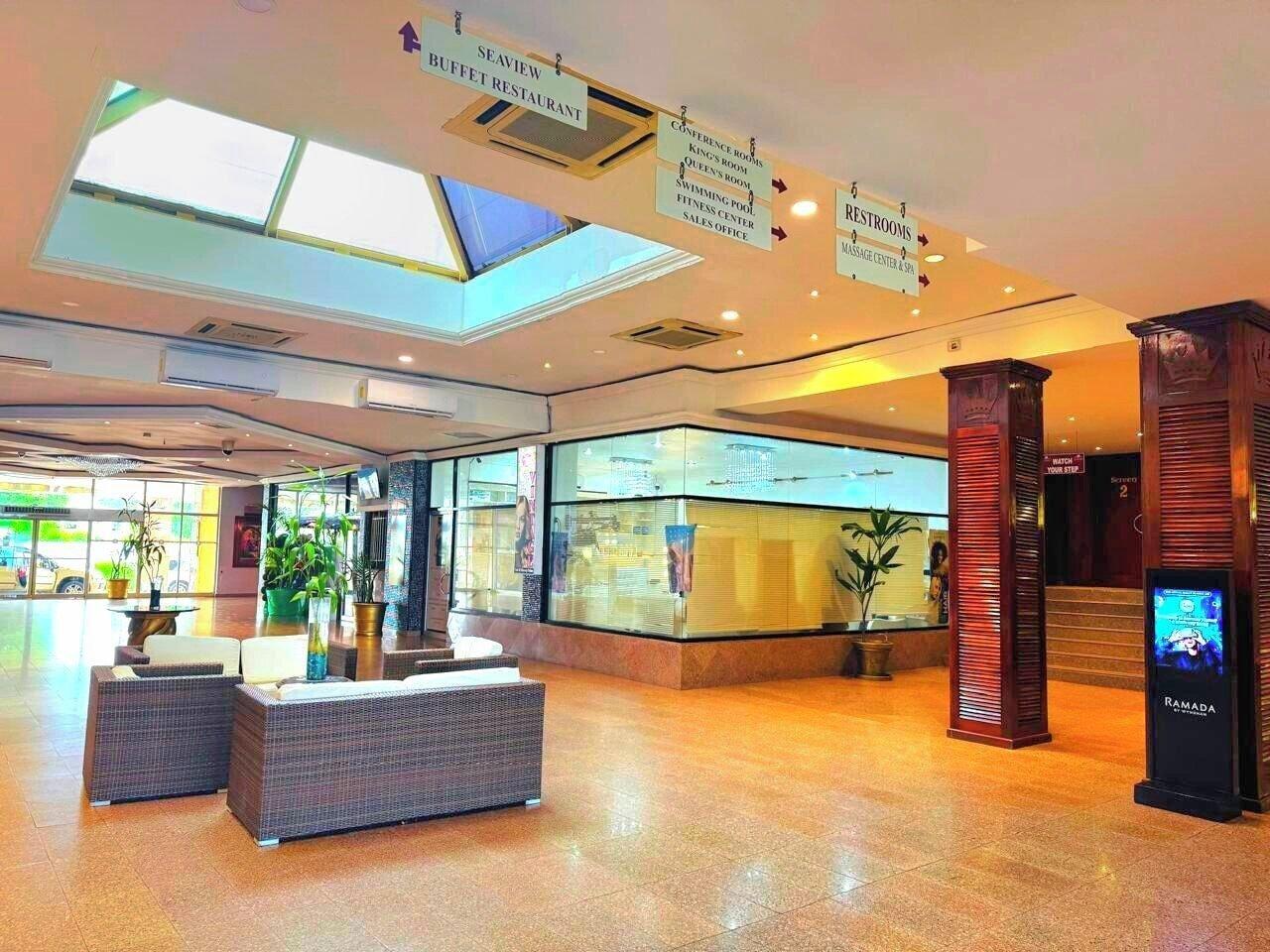 Vista Lobby Ramada Belize City Princess Hotel