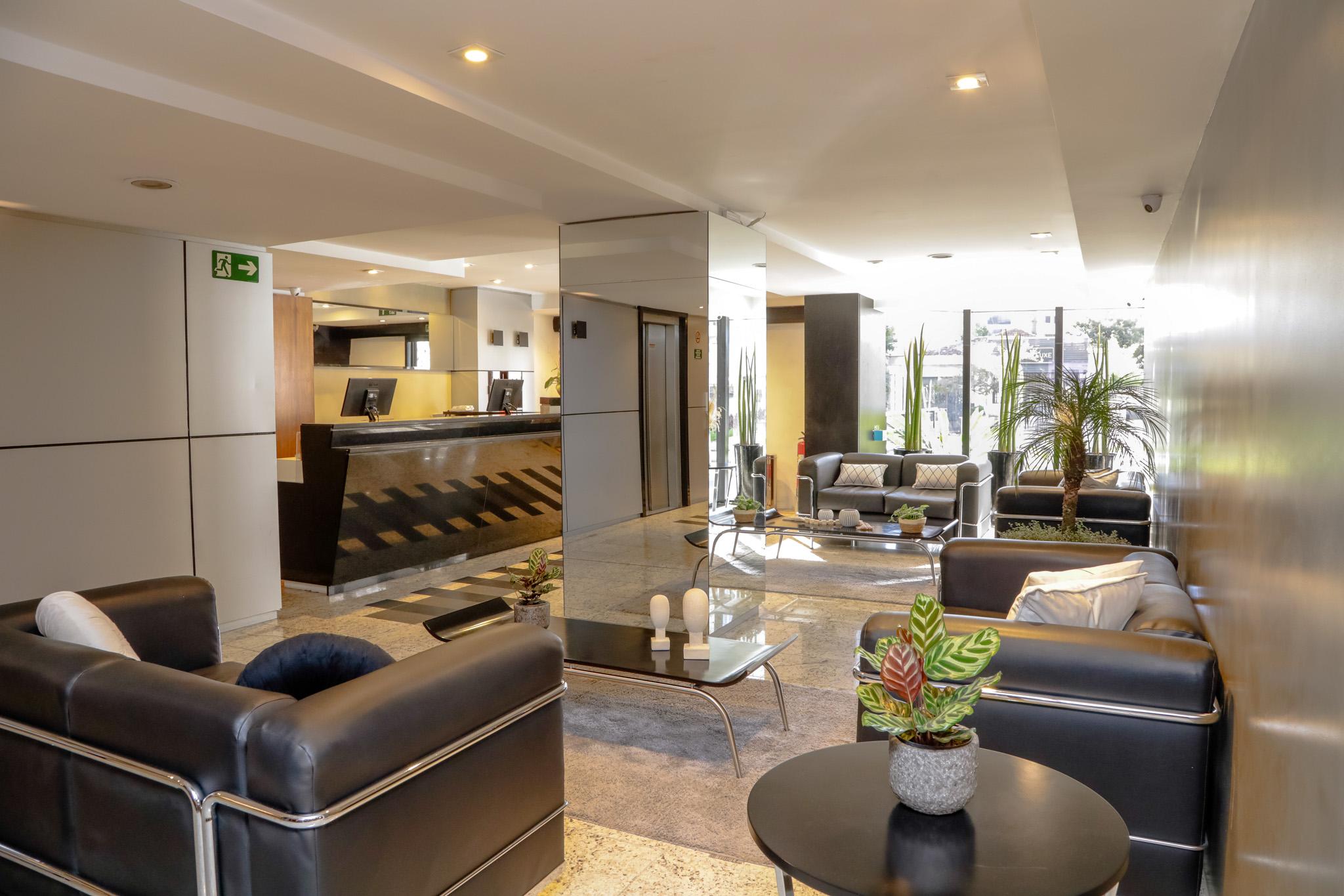 Vista Lobby Slaviero Curitiba Batel