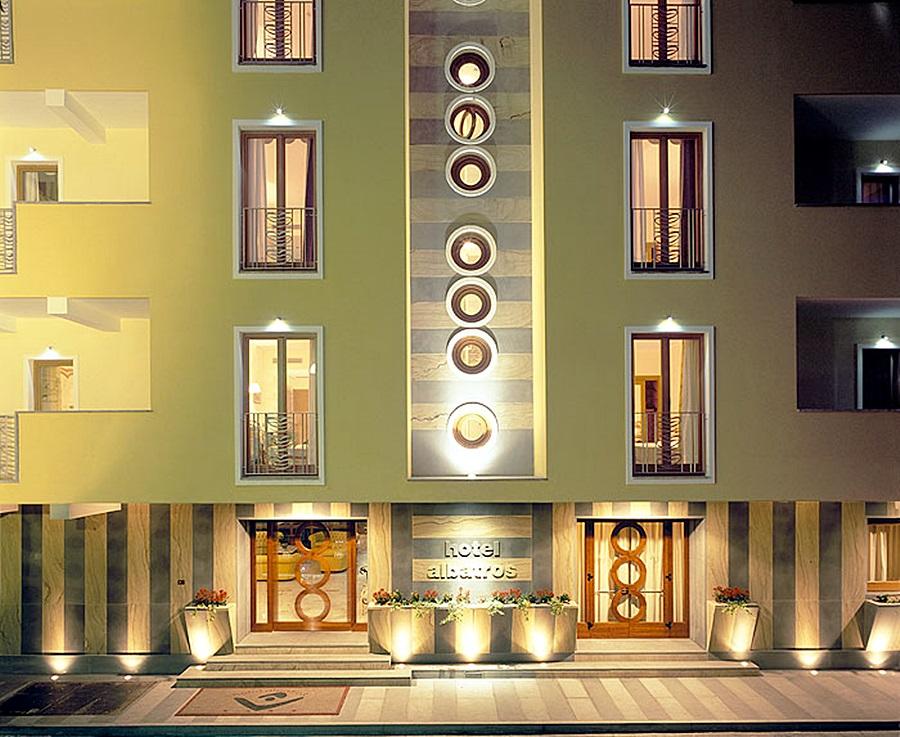 Vista Exterior Hotel Albatros
