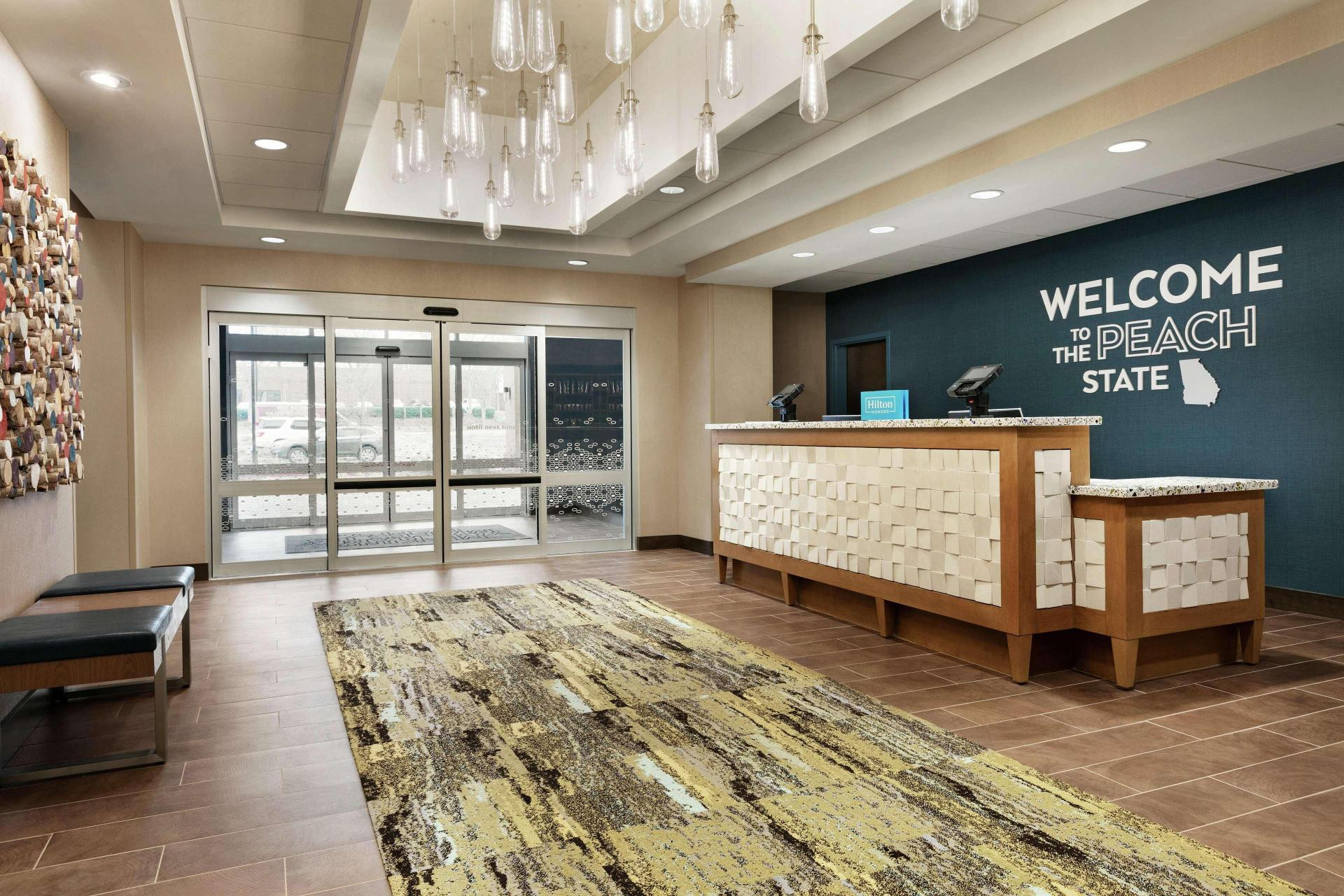 Vista Lobby Hampton Inn & Suites Johns Creek