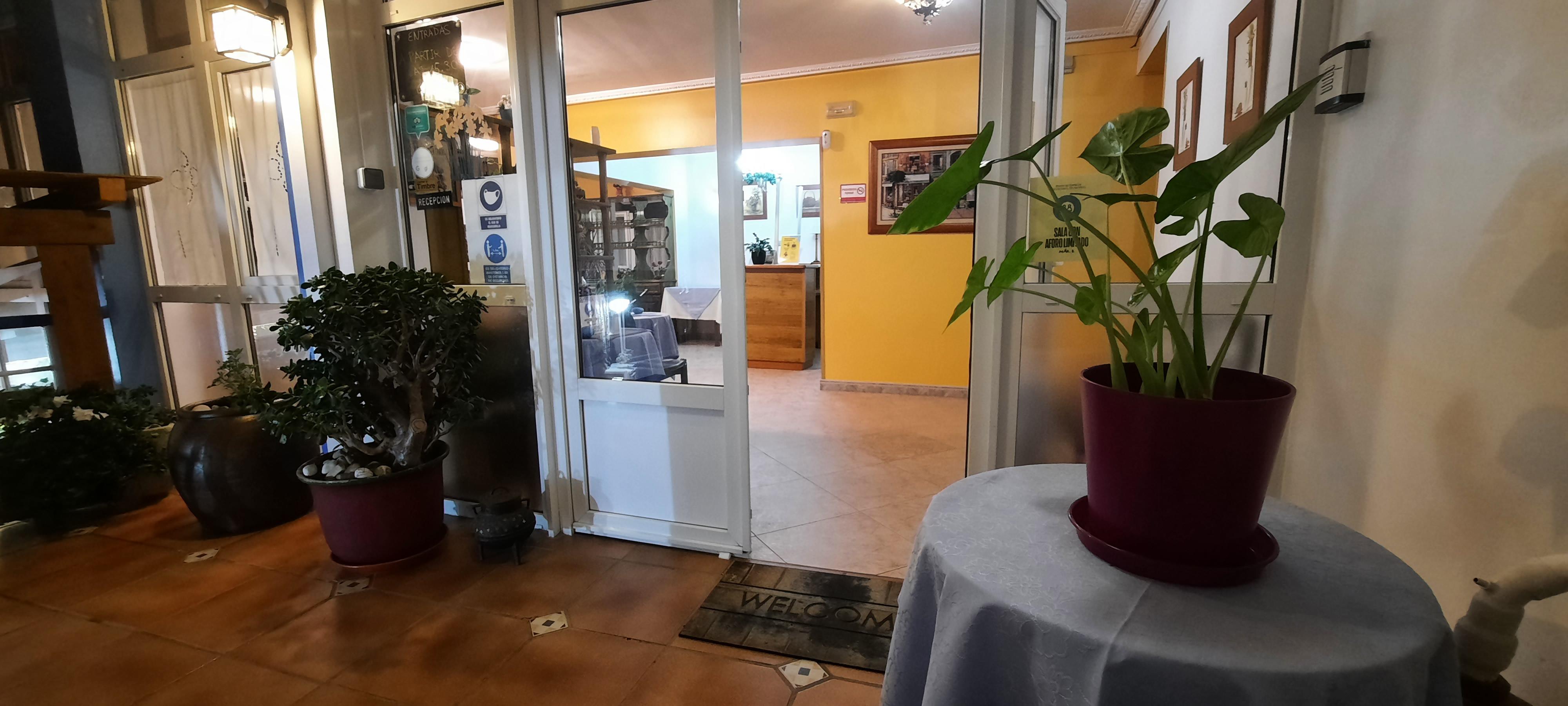 Vista Lobby Hostería La Casona Noja