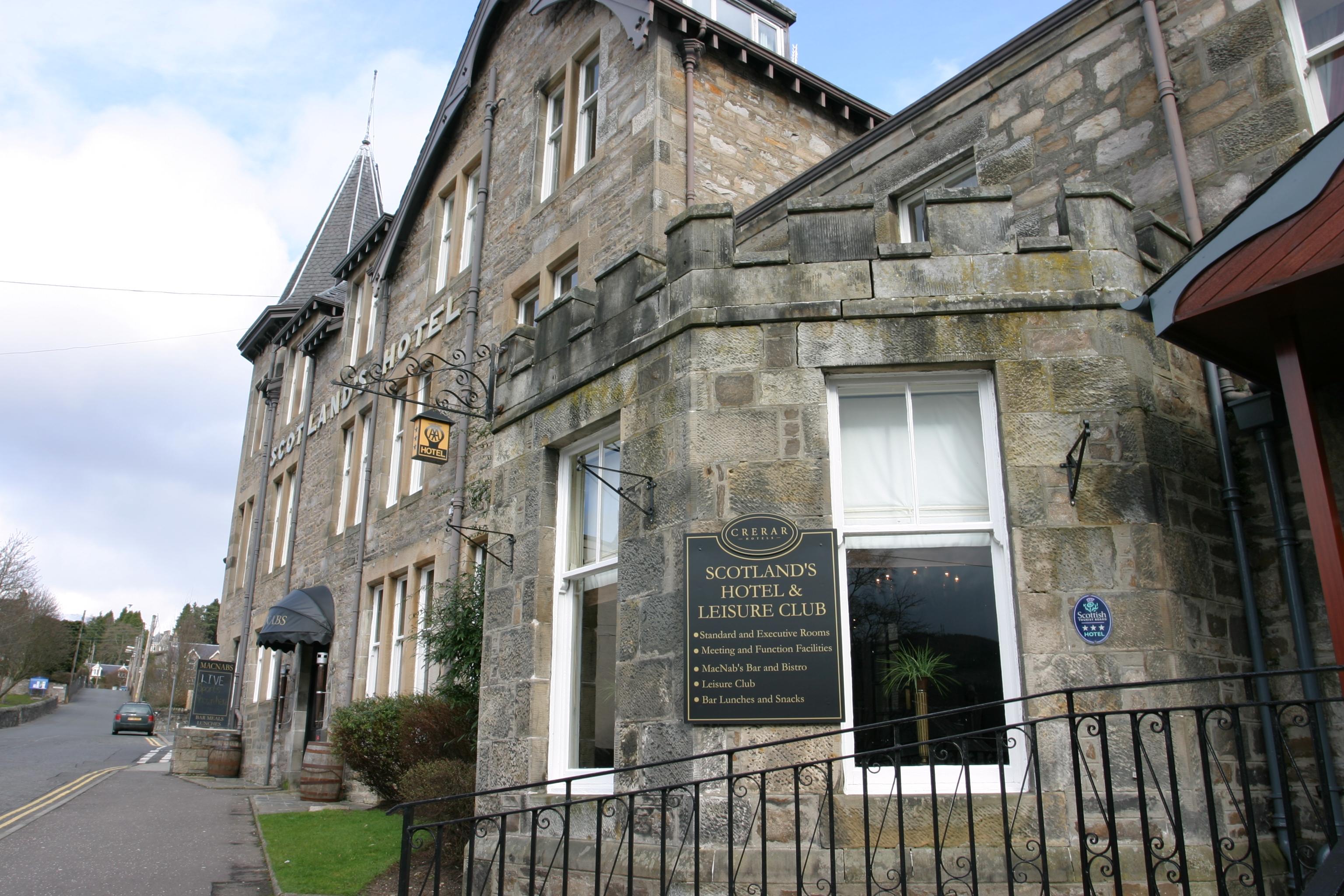 Vista Exterior Scotlands Spa Hotel