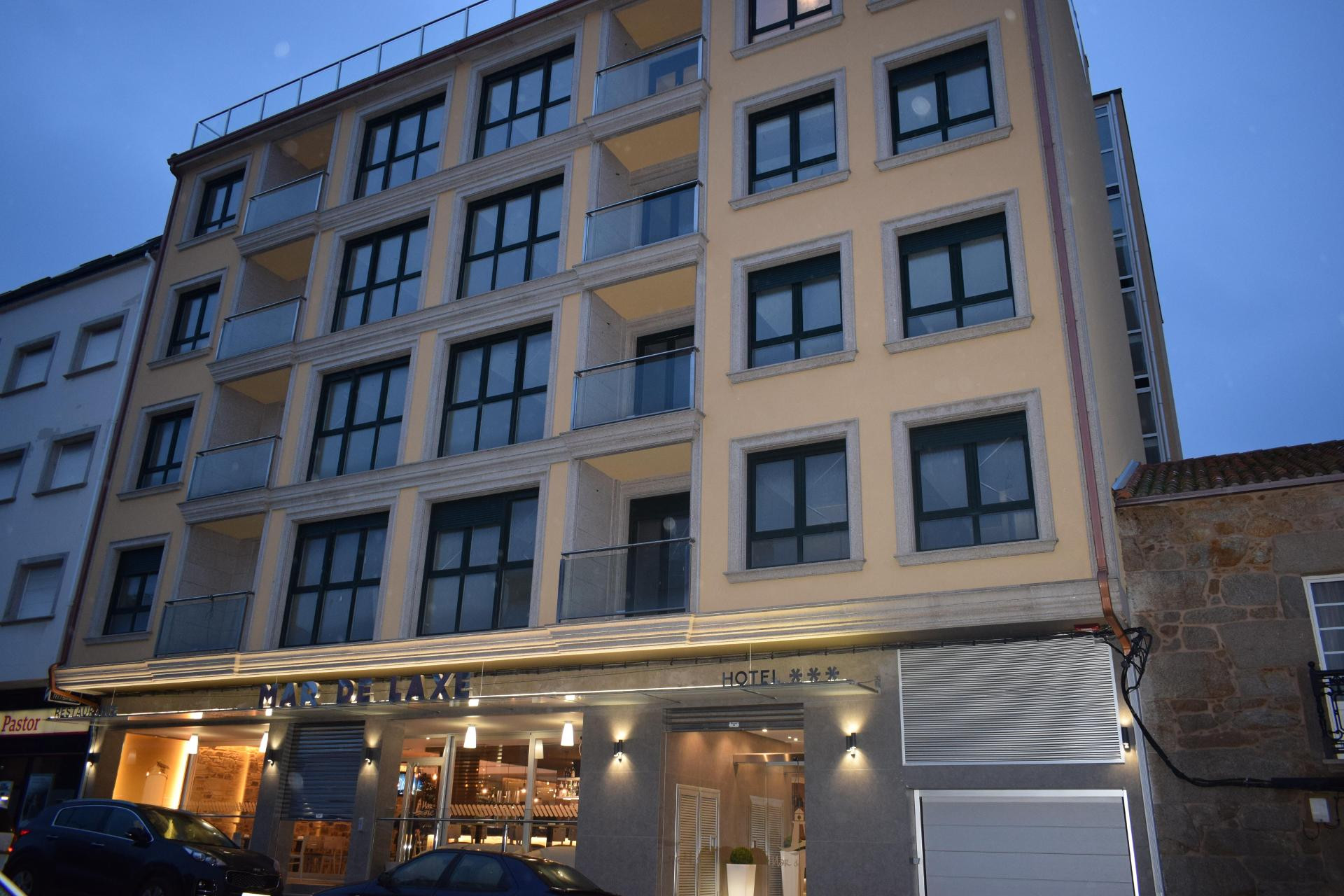 Vista Exterior Hotel Vida Mar de Laxe