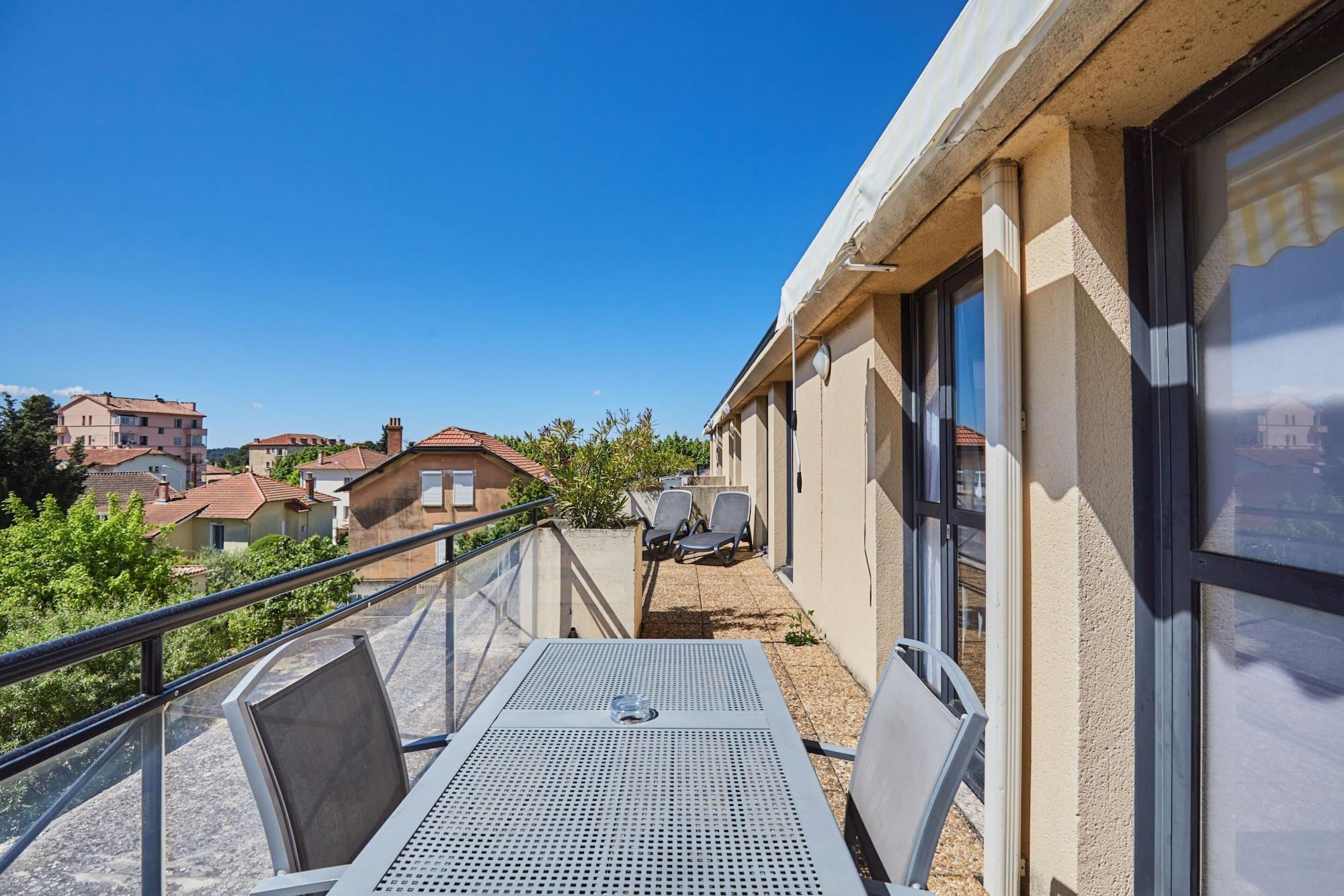 Habitación Appart Hotel Odalys City Aix en Provence Les Floridianes