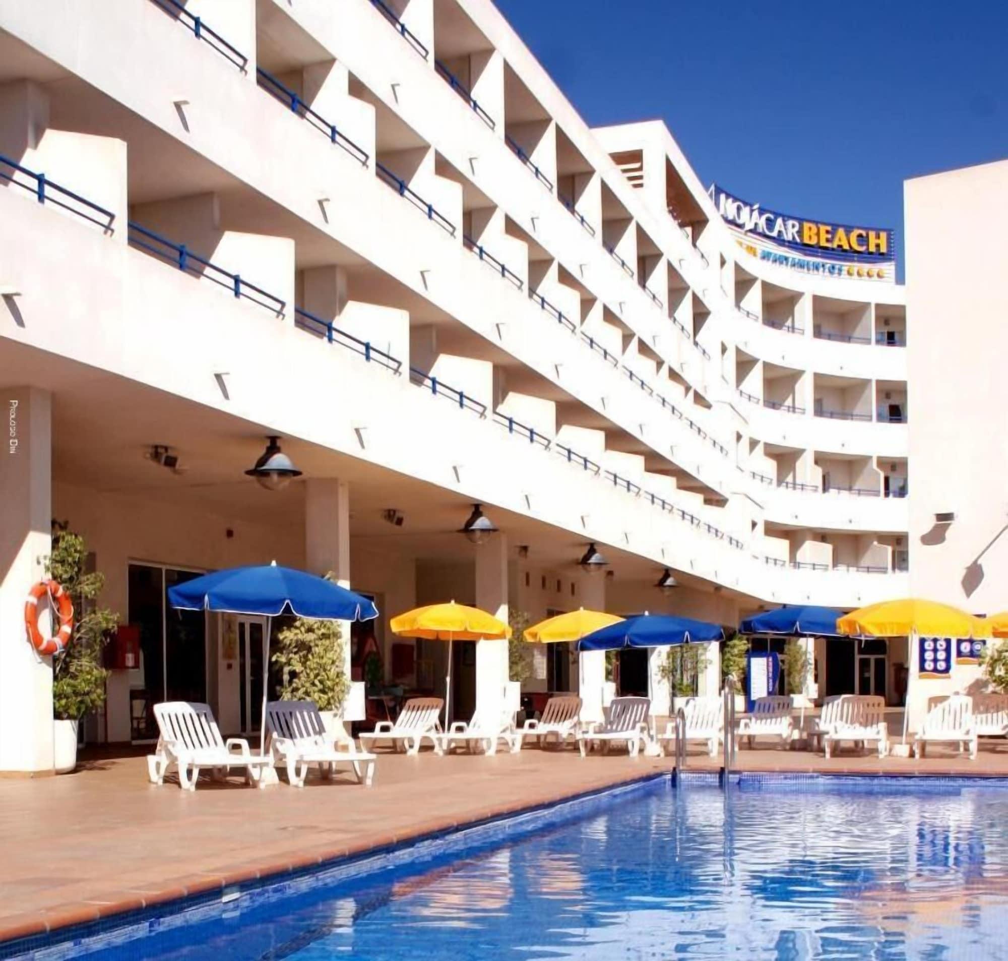 Vista Piscina Hotel Apartamentos Mojácar Beach
