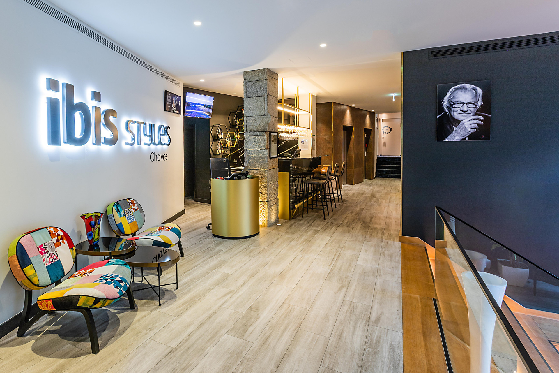 Vista Lobby Ibis Styles Chaves