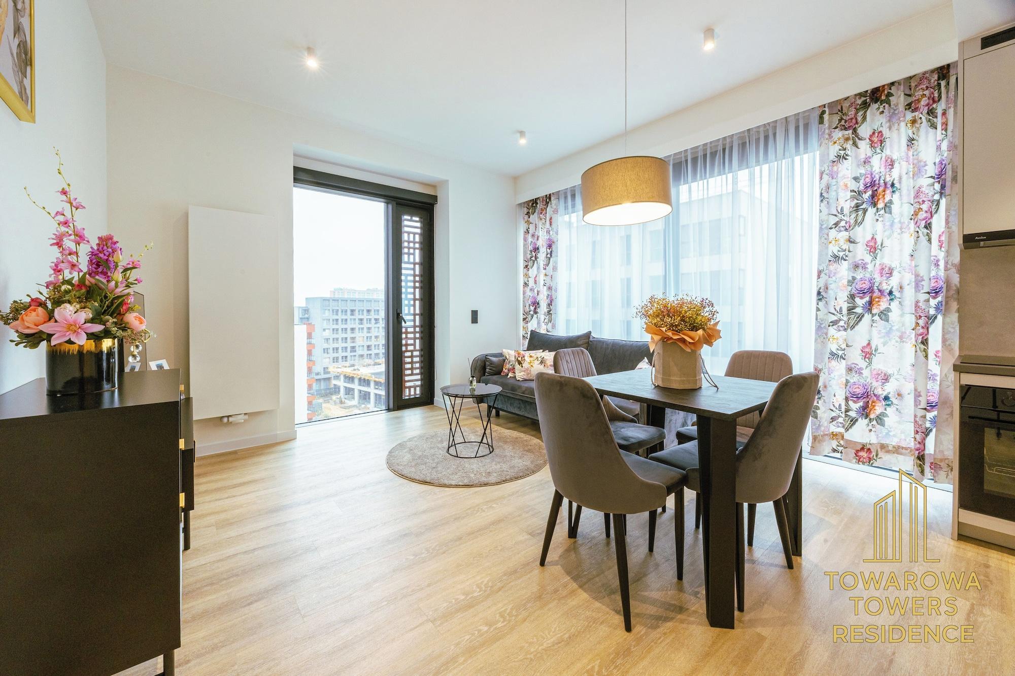 Equipamiento de Habitación Towarowa Towers Residences