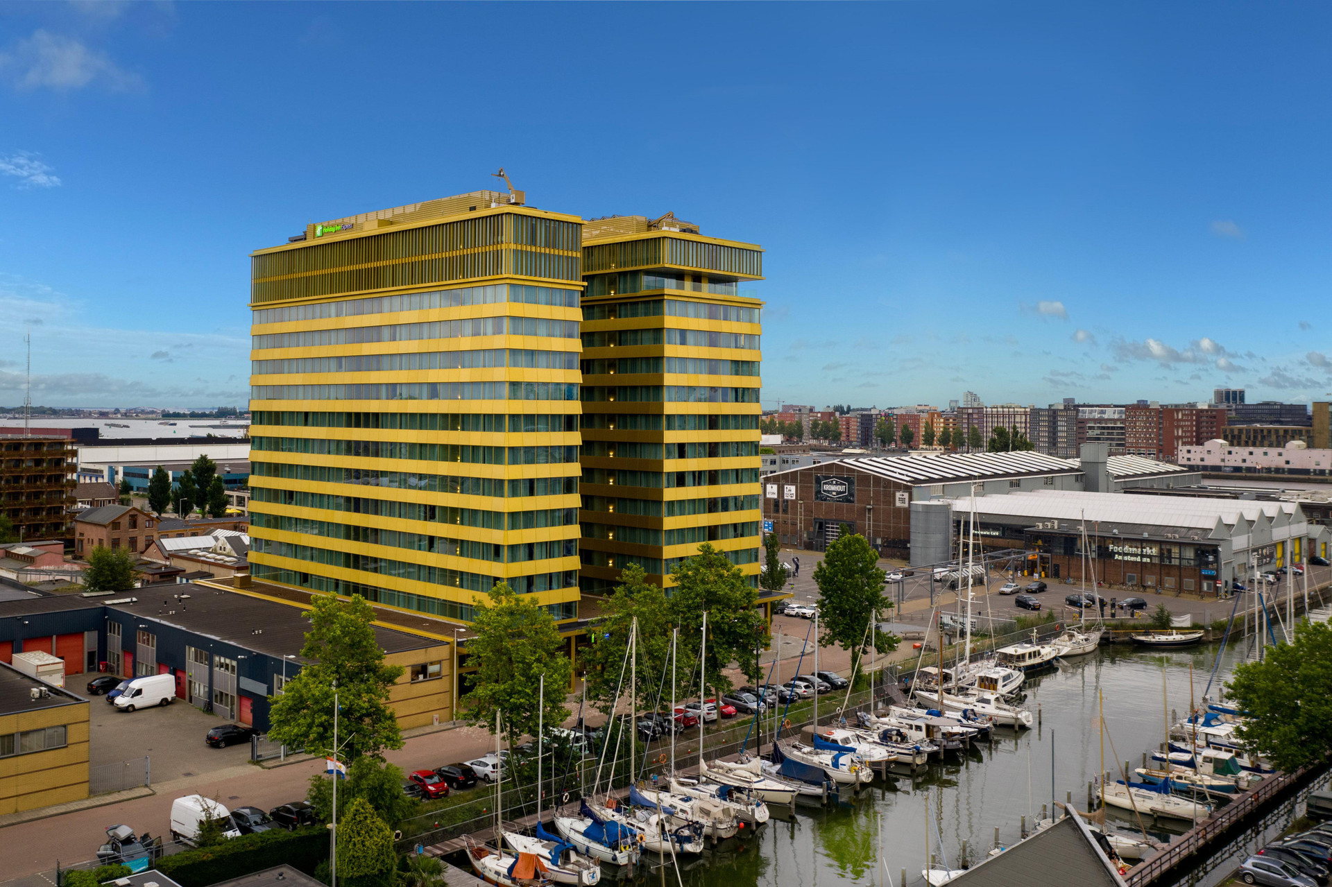 Vista Exterior Holiday Inn Express Amsterdam - North Riverside by IHG