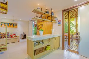 Alquiler Vacacional - IT94 Maravilhoso Bangalô 3 suites pé na areia - Itacimirim