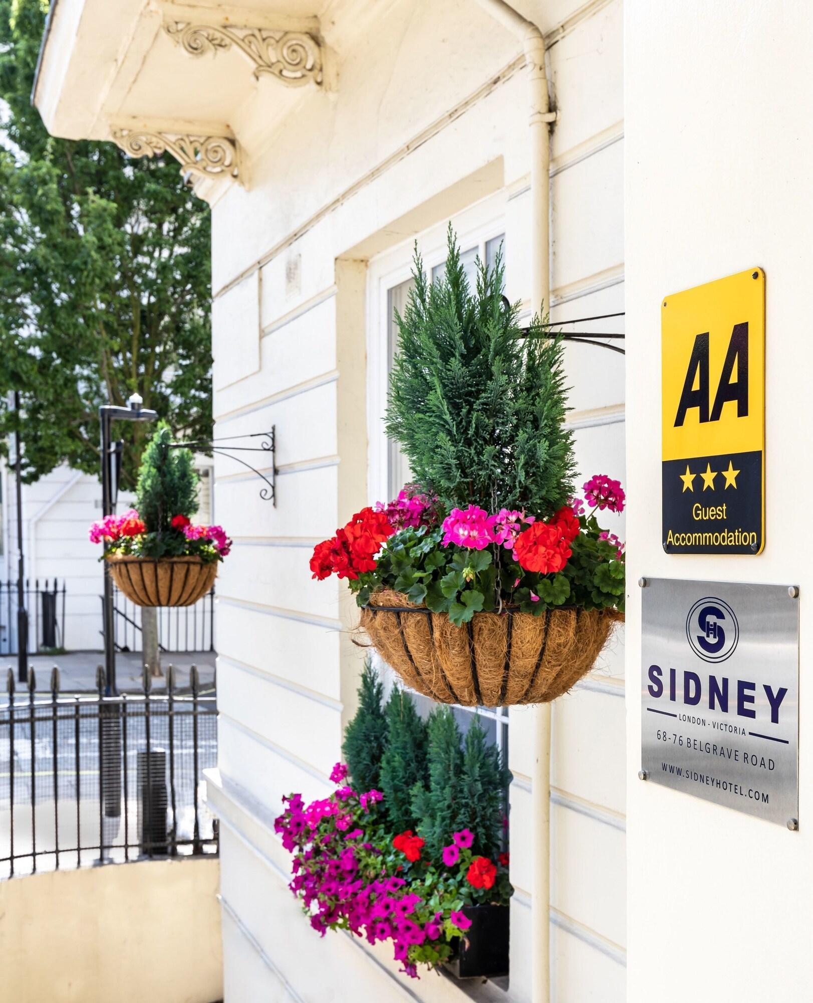 Vista Exterior Sidney Hotel London Victoria