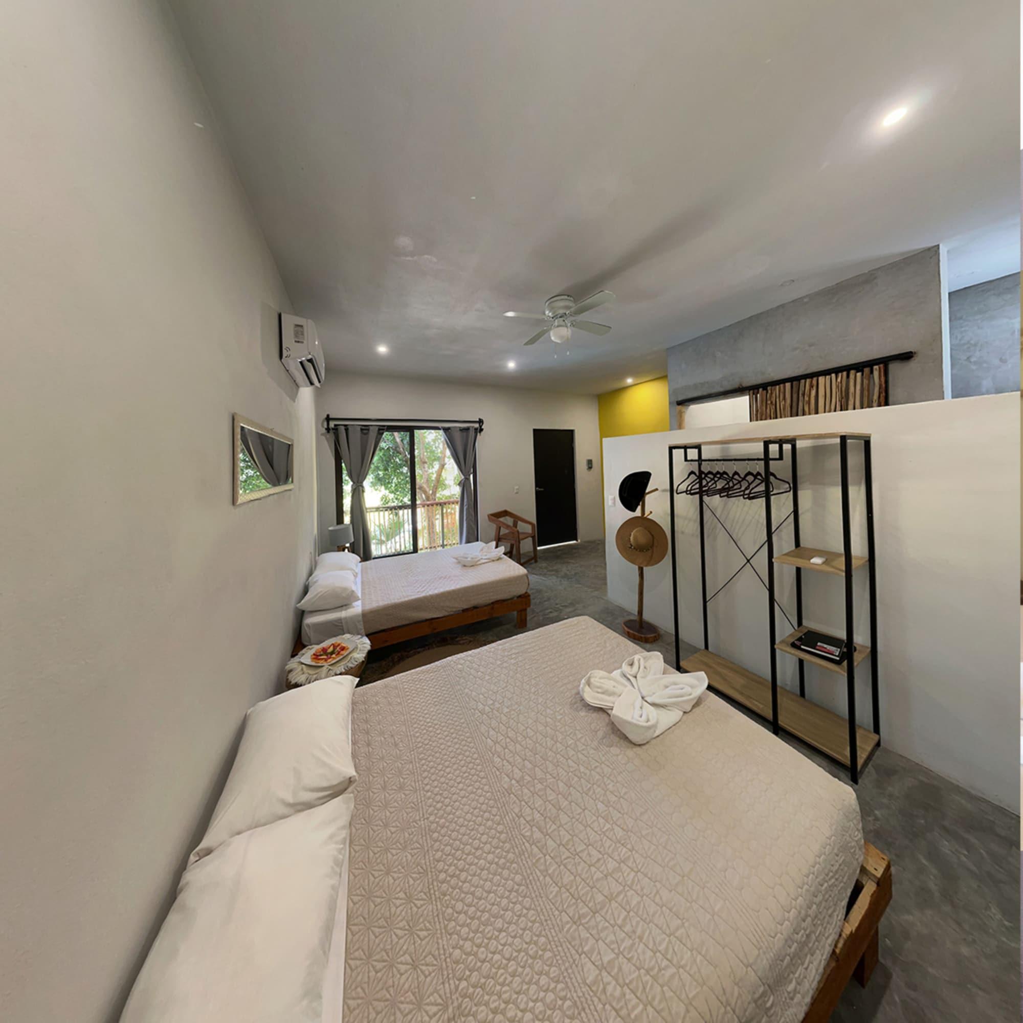 Habitación Hotel Carlitos Tulum