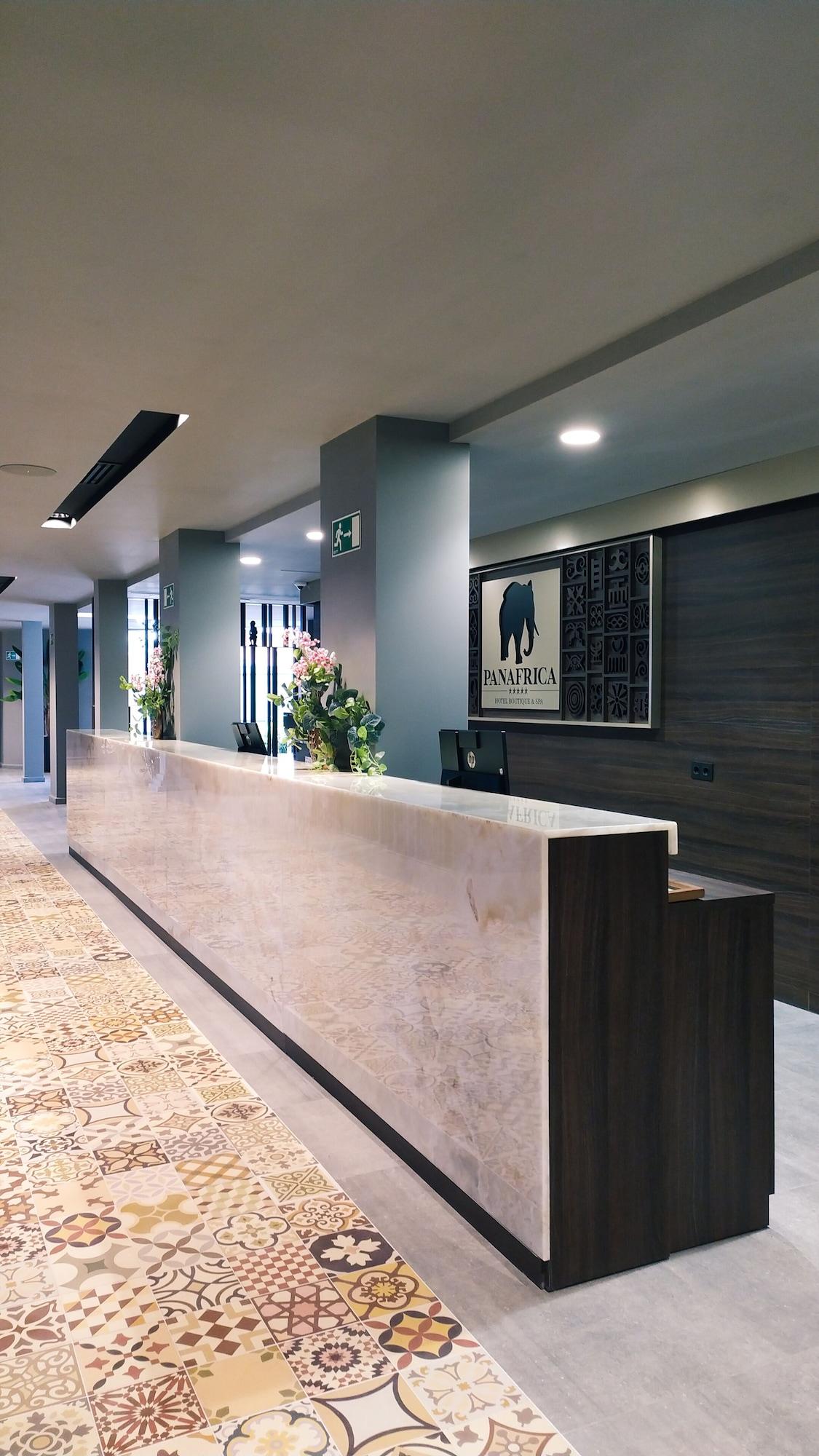 Vista Lobby Panafrica Hotel Boutique & Spa