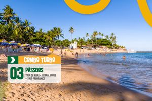 Actividad - Paquete combinado de 3 excursiones: Islas + Praia do Forte + Vista panorámica