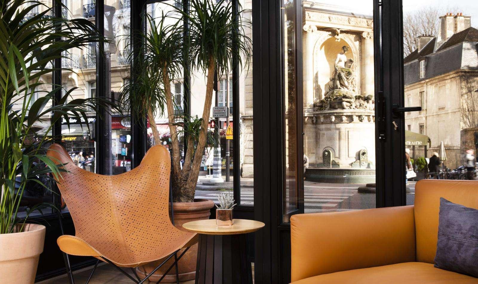 Vista Lobby Hotel Jardin Des Plantes