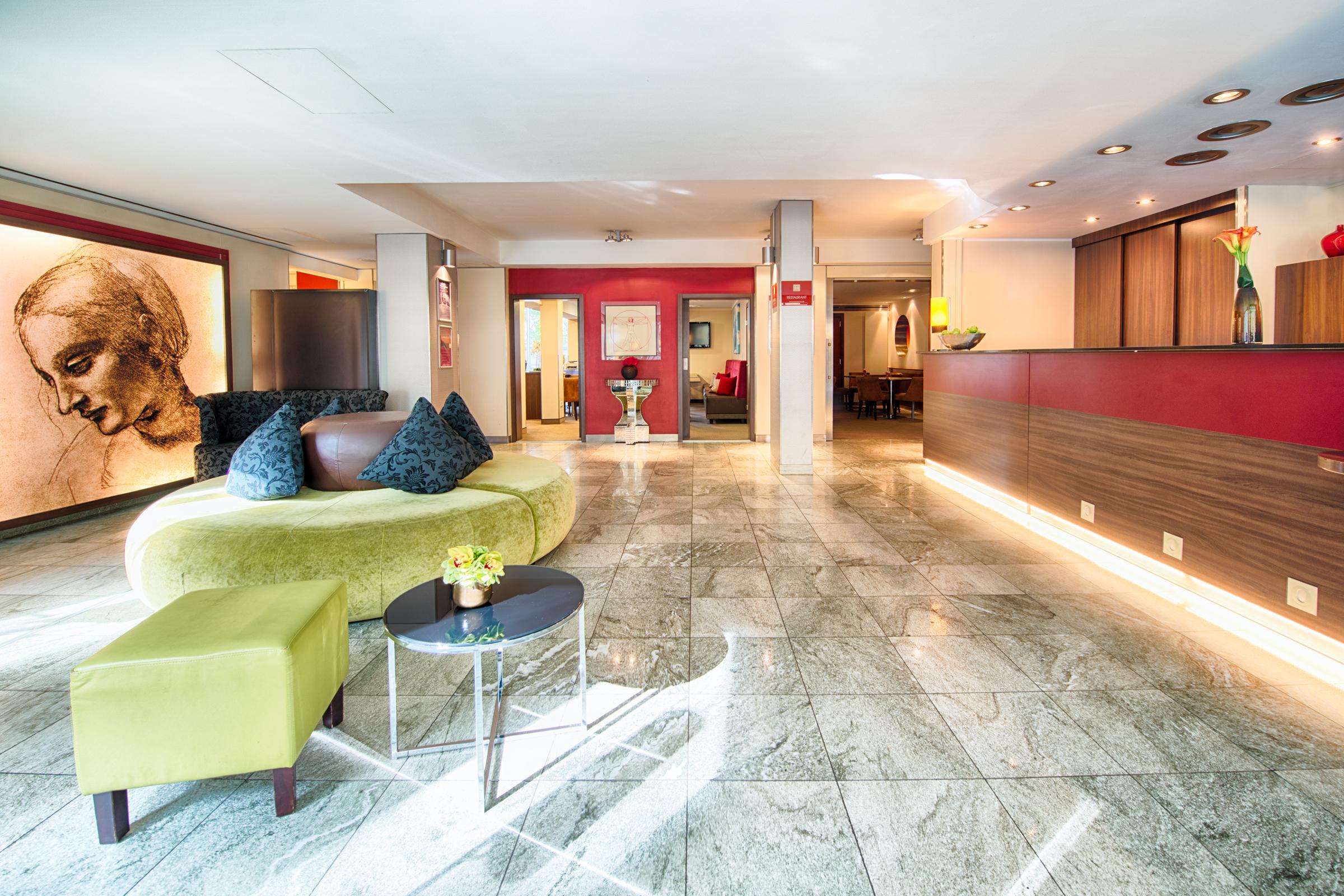 Vista Lobby Leonardo Hotel & Residenz München