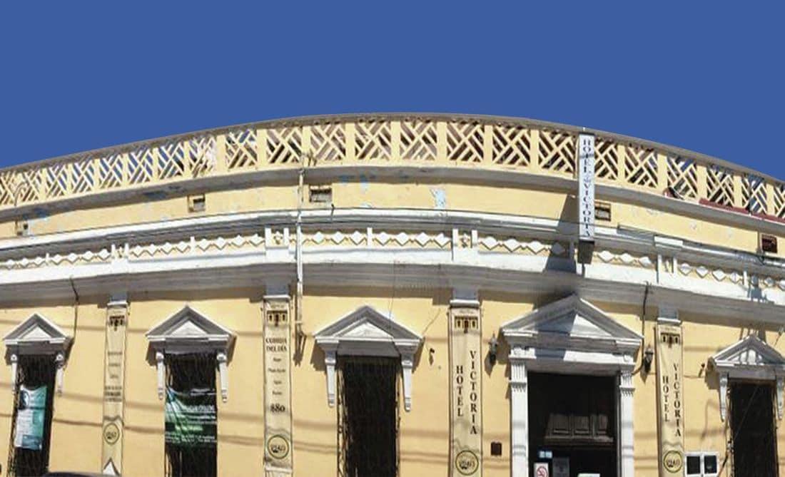 Vista Exterior Hotel Victoria