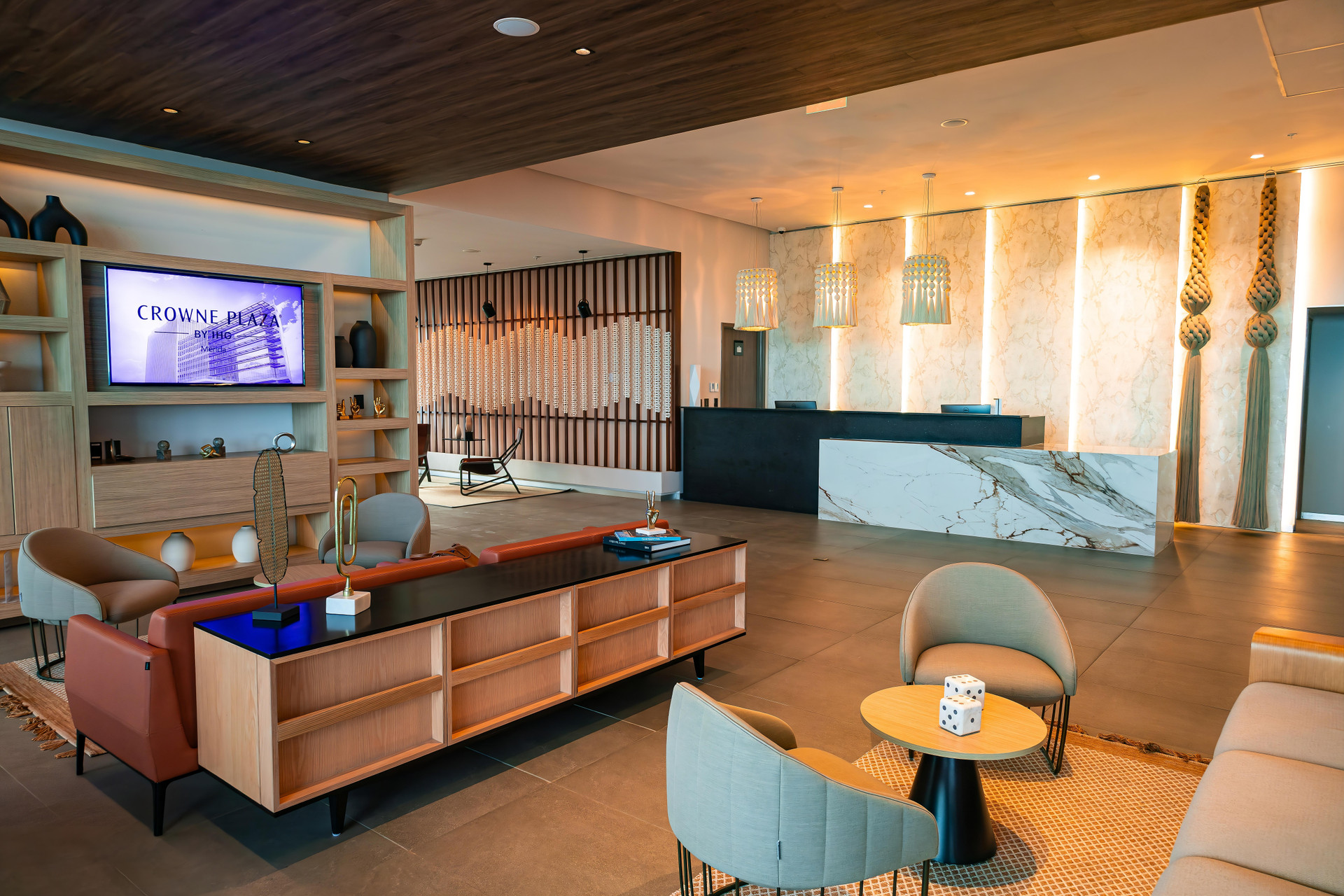 Vista Lobby Crowne Plaza Merida by IHG