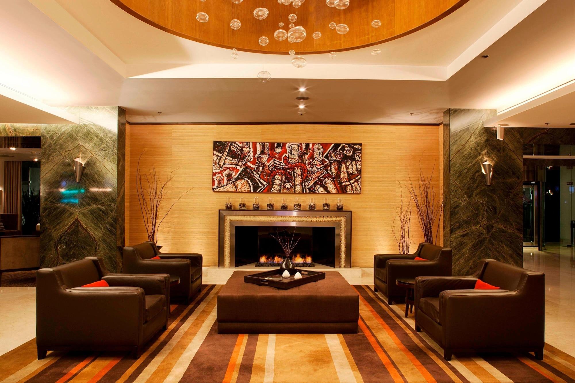 Vista Lobby Mexico City Marriott Reforma Hotel
