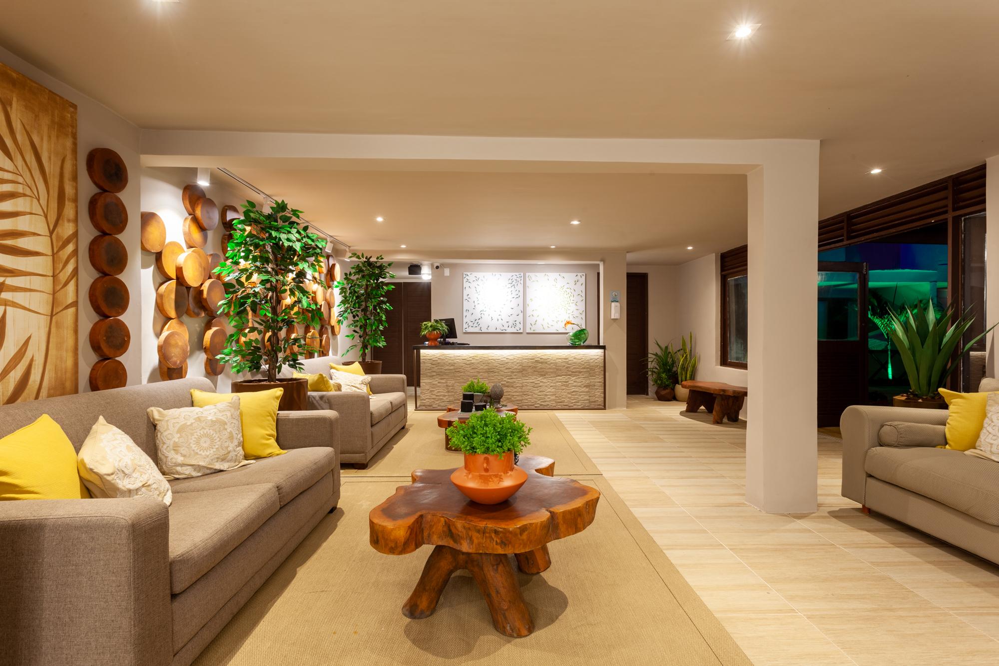 Vista Lobby Pousada Marajuba