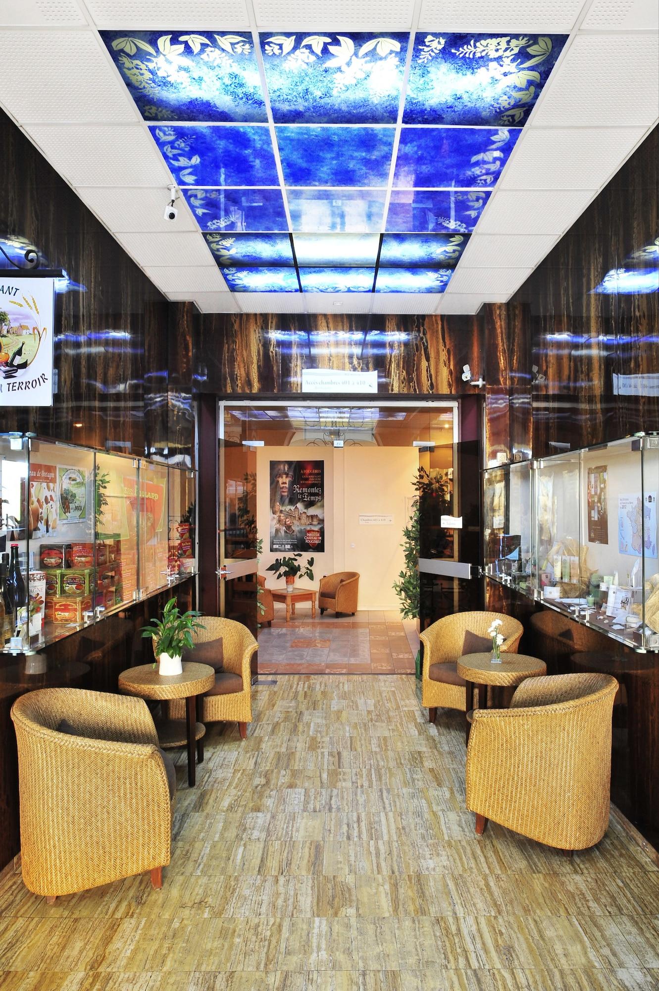 Vista Lobby Best Western Hotel Des Voyageurs