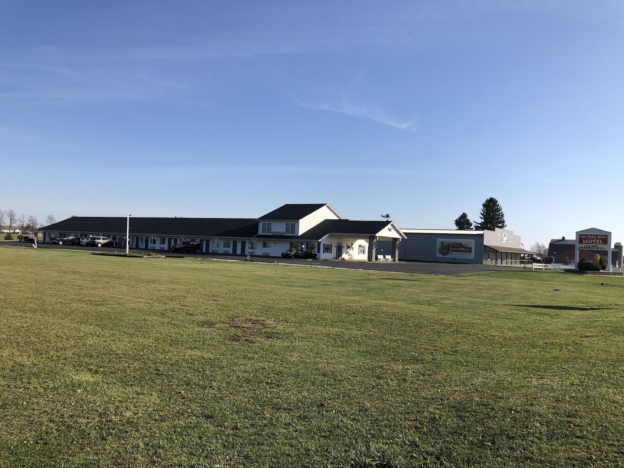 Vista Exterior Der Ruhe Blatz Motel