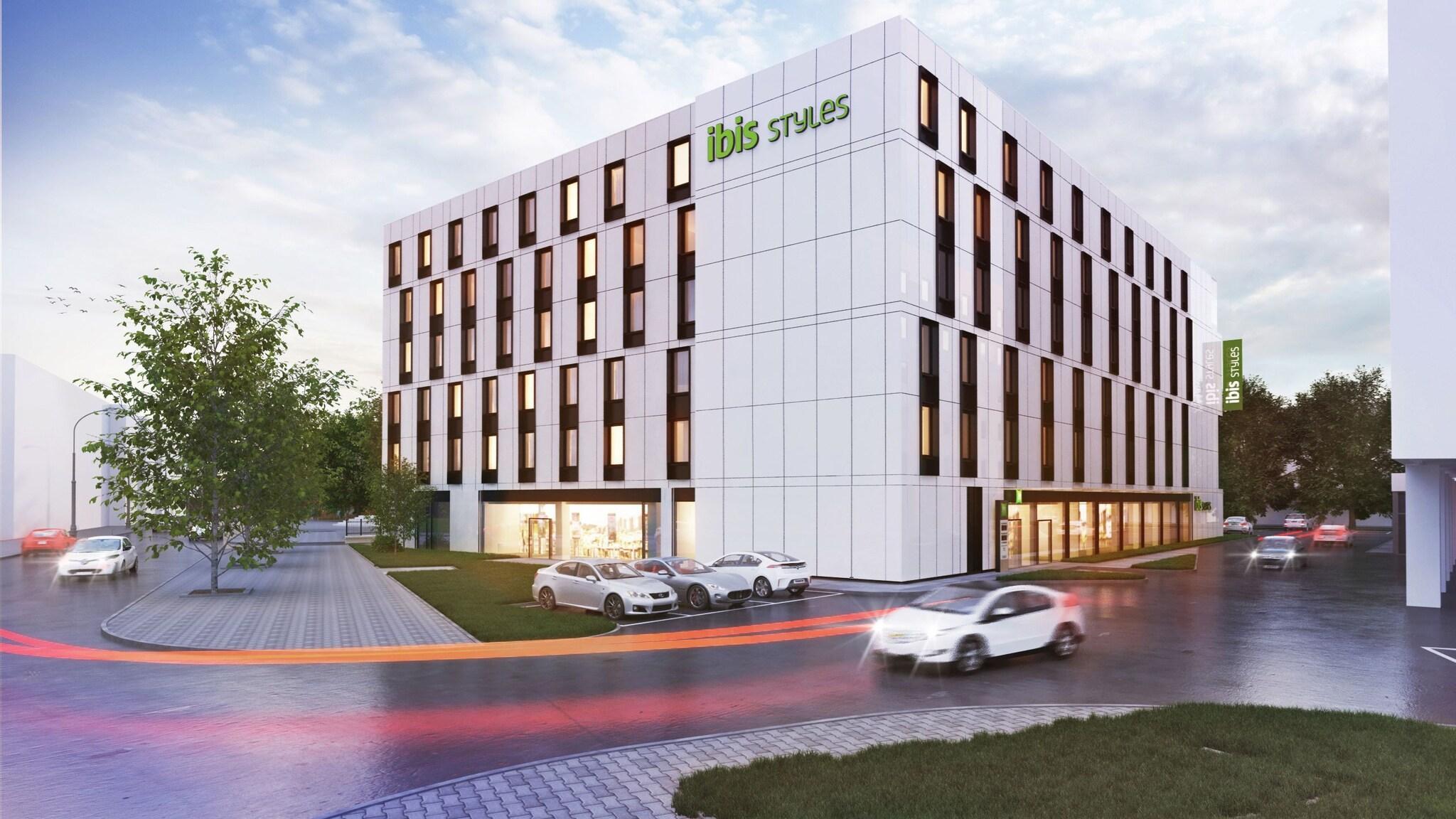 Vista Exterior ibis Styles Warszawa Centrum