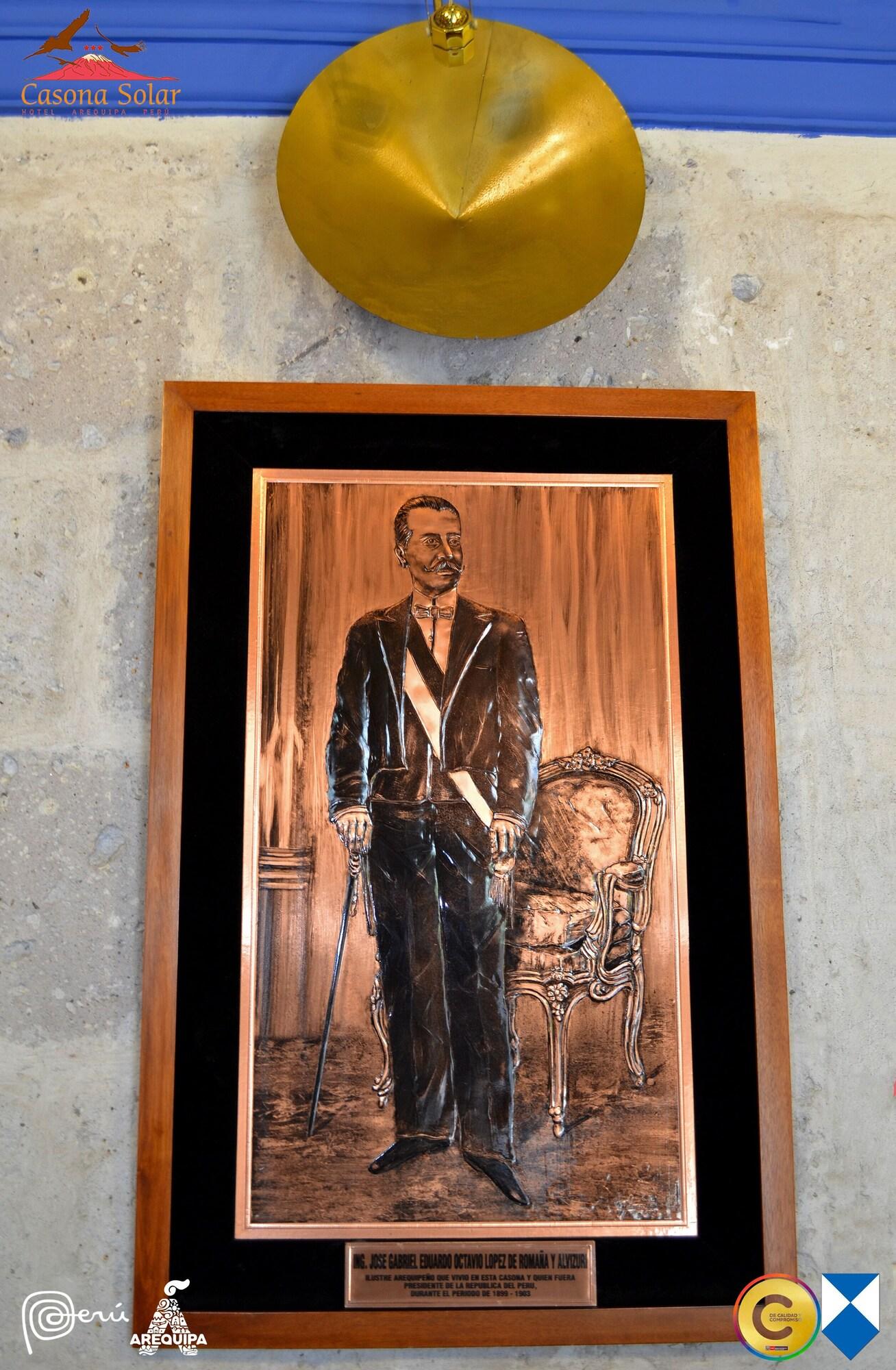 Vista Lobby Hotel Casona Solar