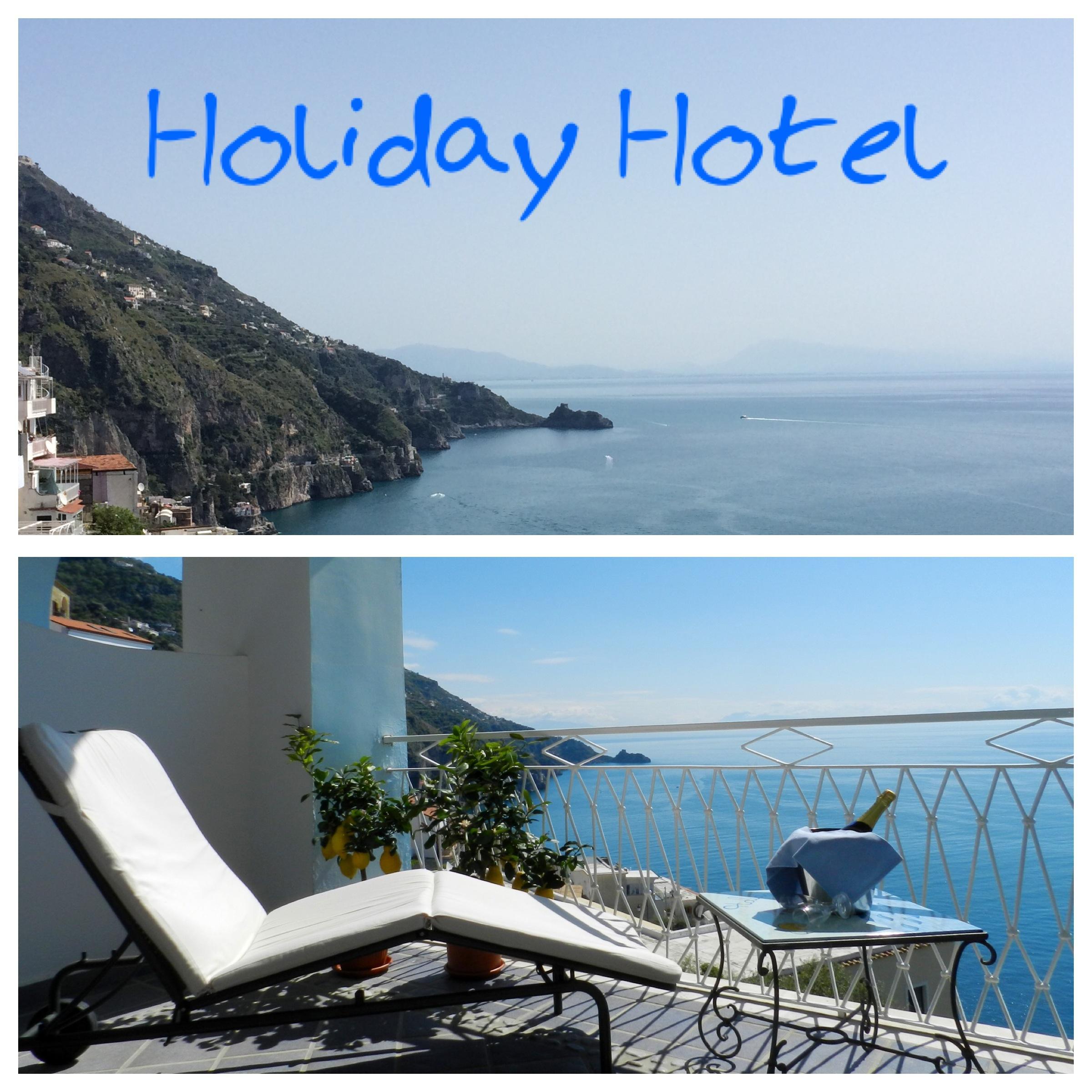 Vista Exterior Holiday Hotel Praiano - Amalfi Coast