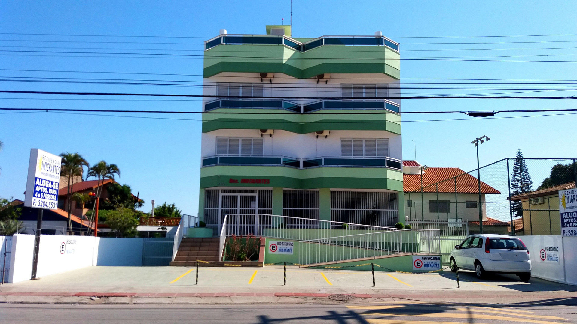 Vista Exterior Imigrantes Apart Hotel