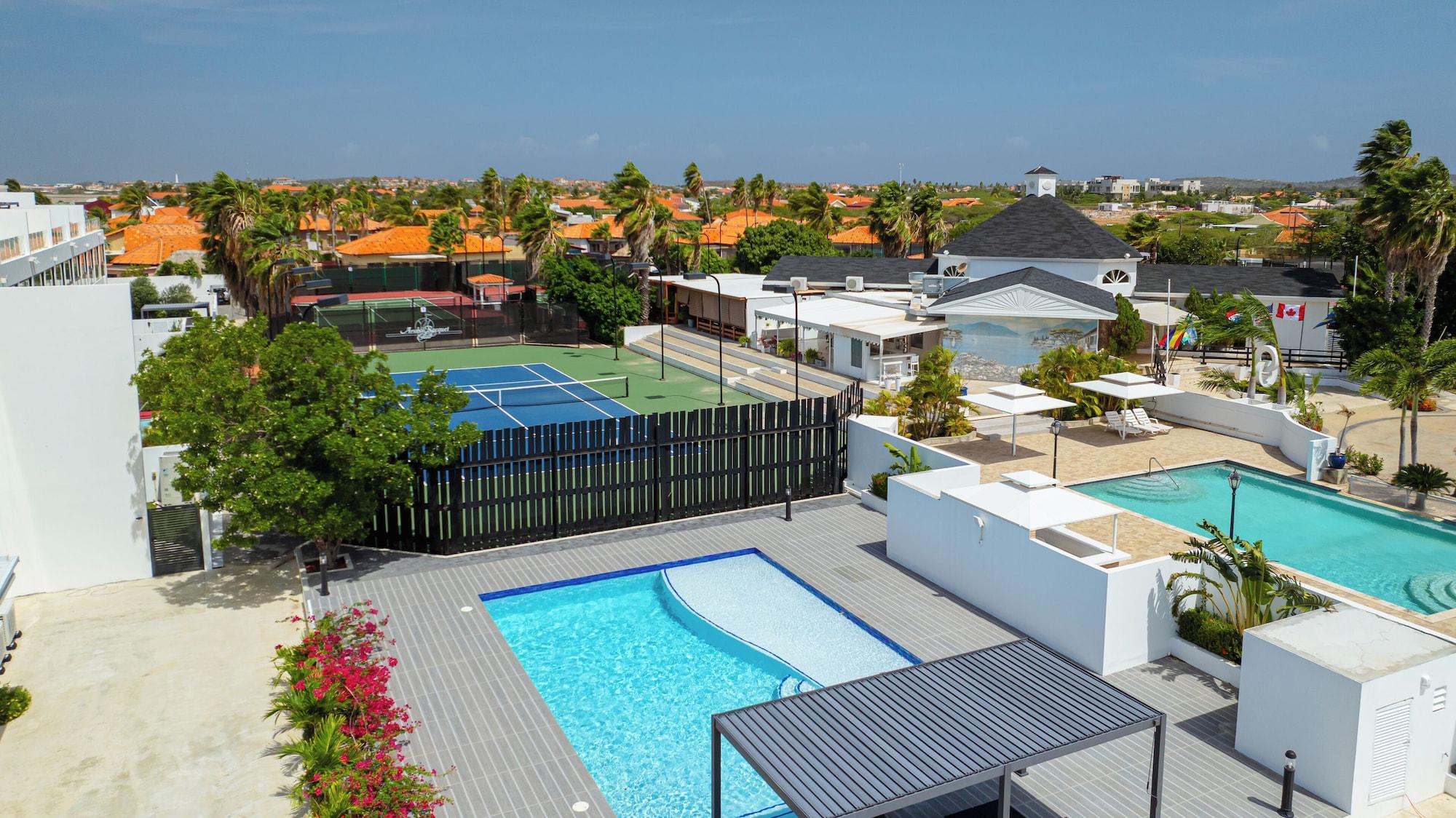 Vista Piscina Bocobay Aruba Racquet Club