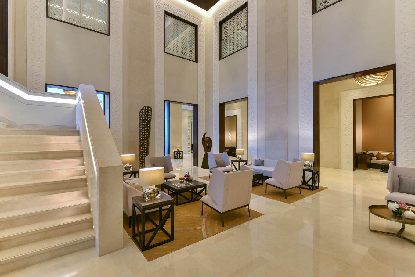 Vista do lobby Alwadi Hotel Doha - MGallery Collection