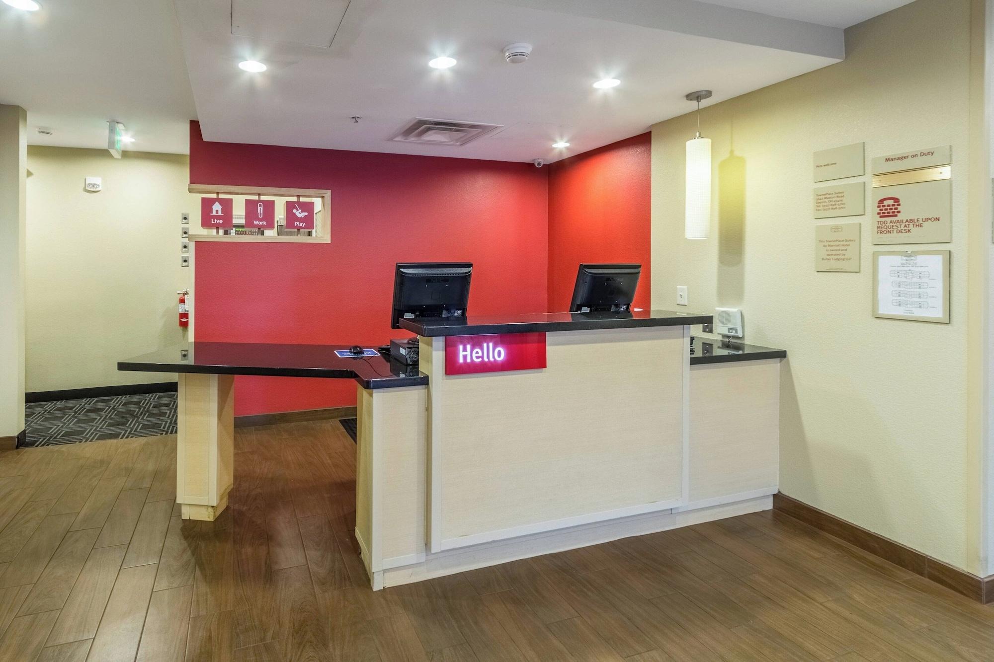 Vista Lobby Marriott TownePlace Suites Dayton North
