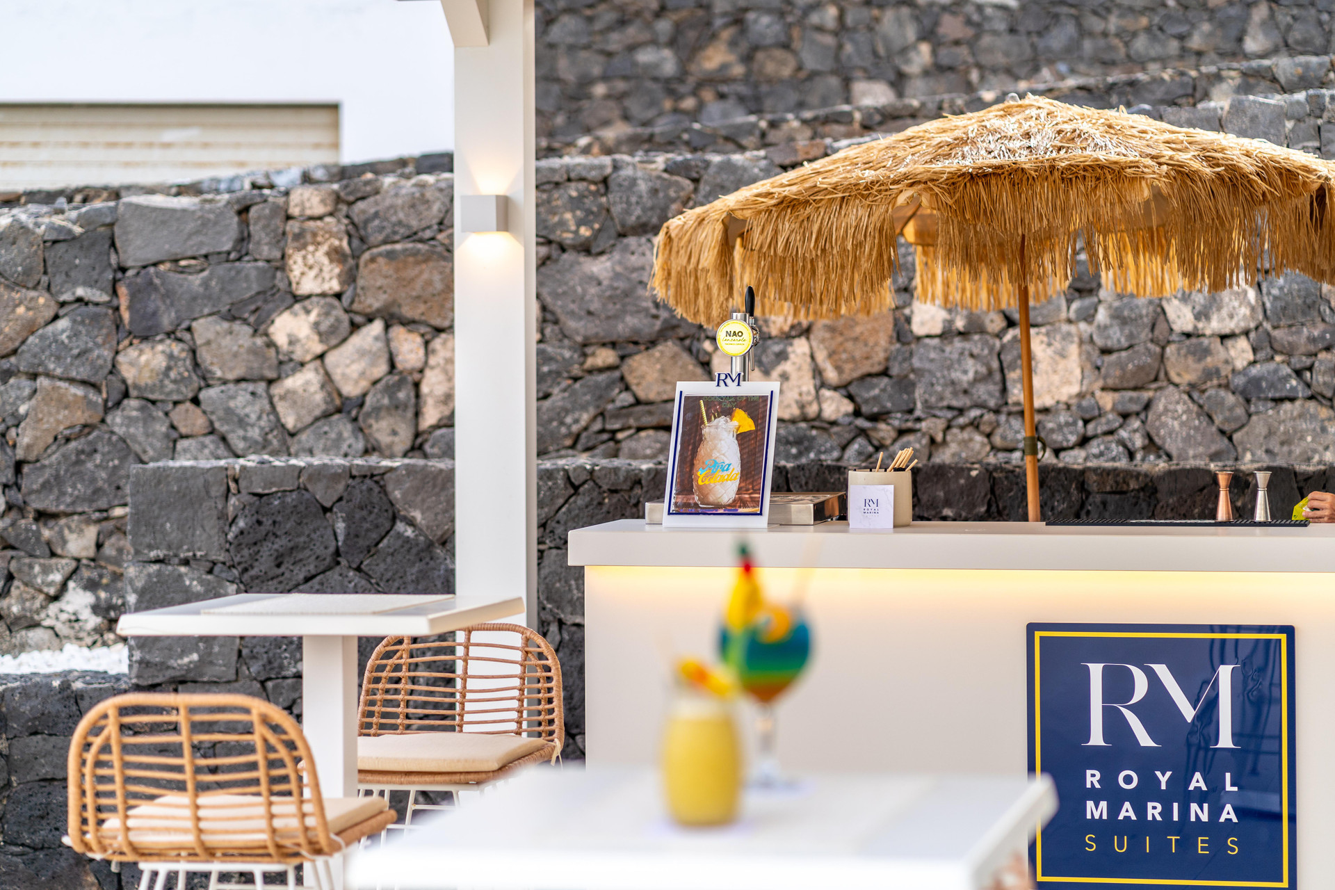 Bar/Salón Royal Marina Suites Boutique Hotel